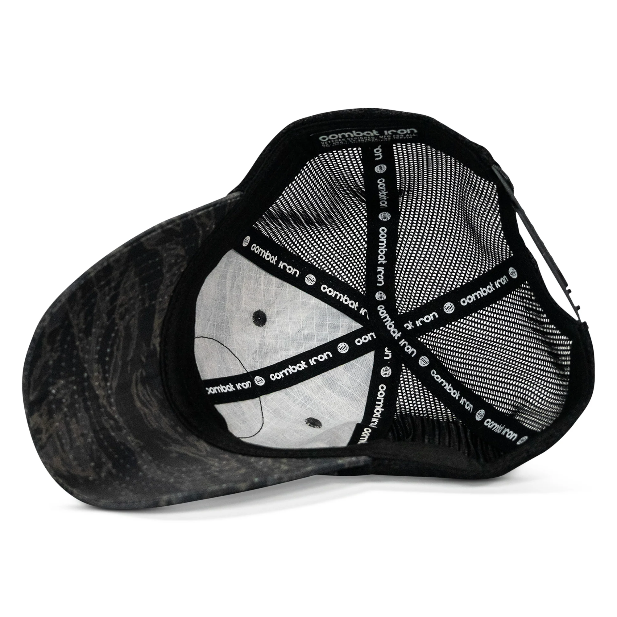 Addicted To Iron Patch Tactical Ripstop Mesh Snapback Hat - Image 18