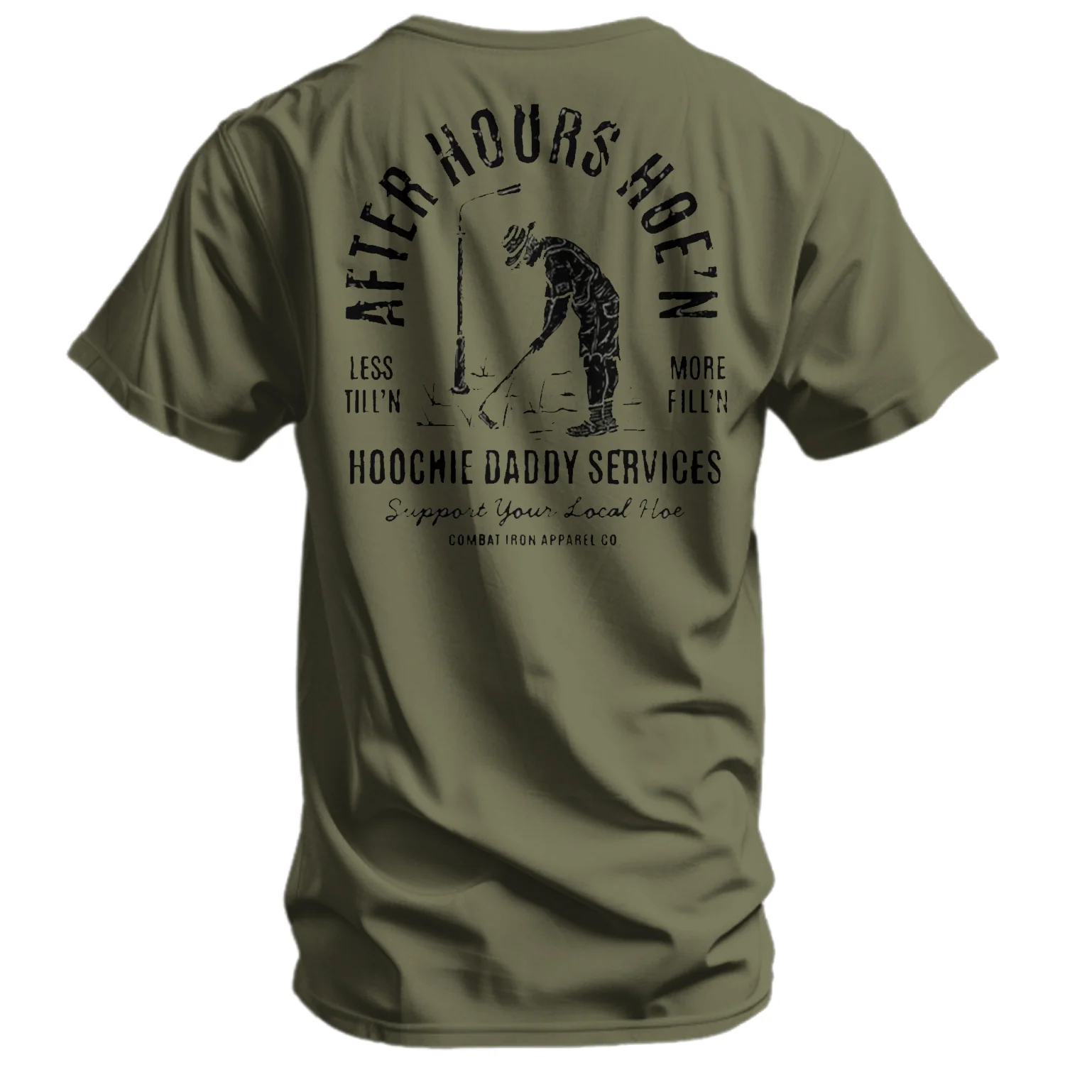 After Hours Hoe'n Hoochie Daddy Services Men's T-Shirt - Image 8