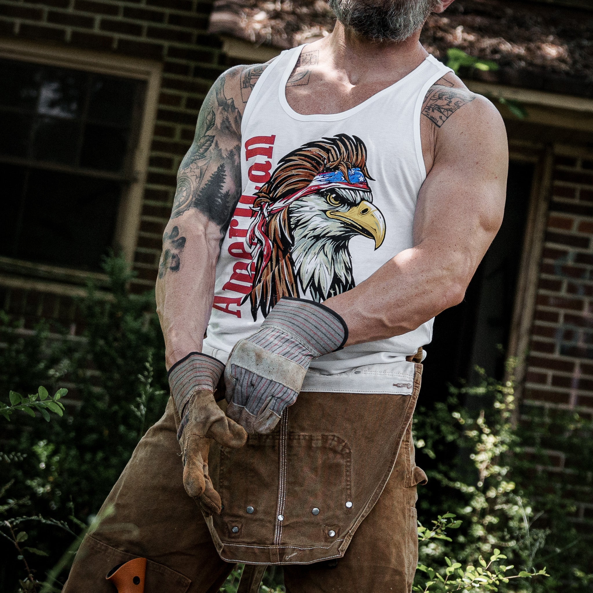 American Eagle Men's Tank Top - Image 5