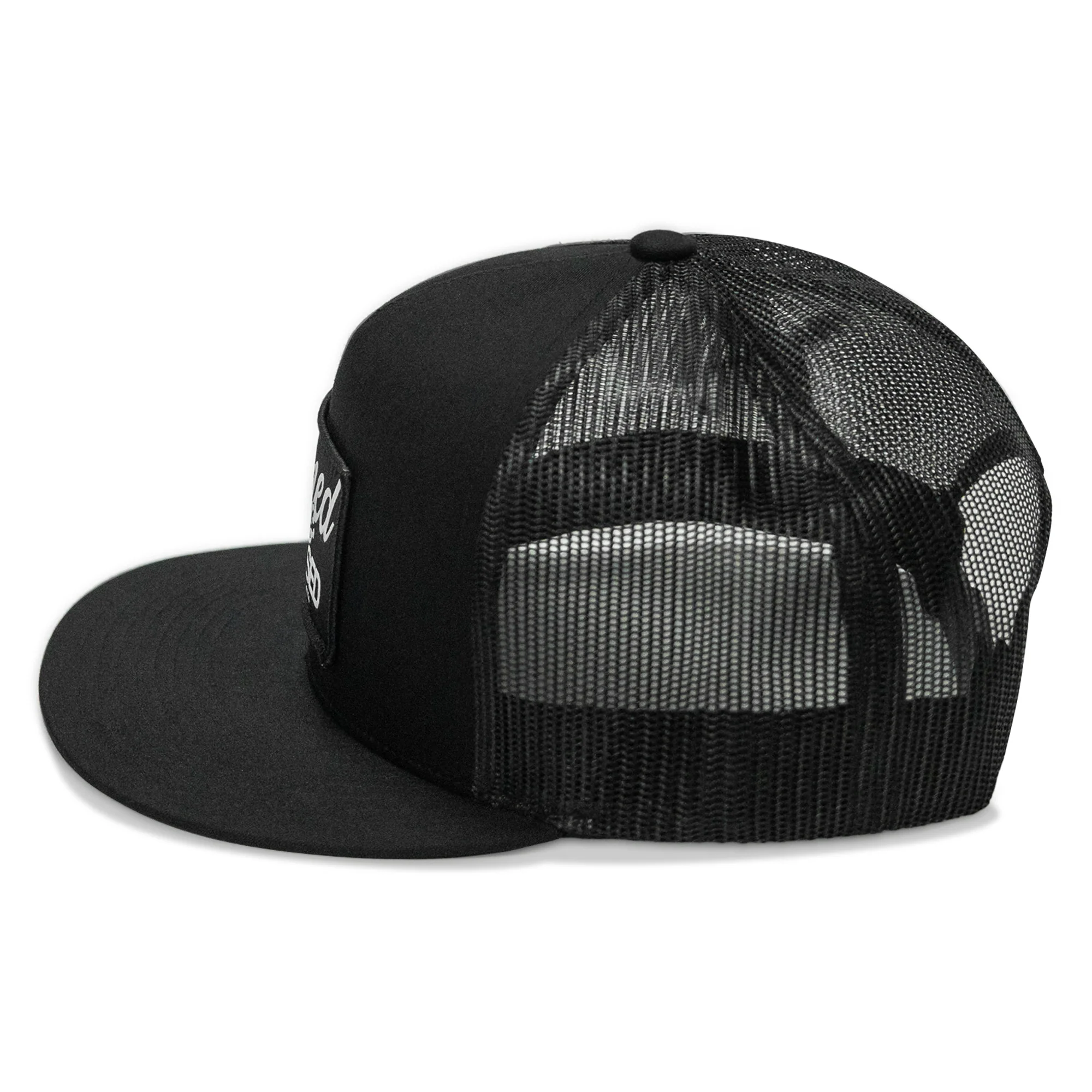 Armed & Aroused Patch Flatbill Snapback Hat - Image 24