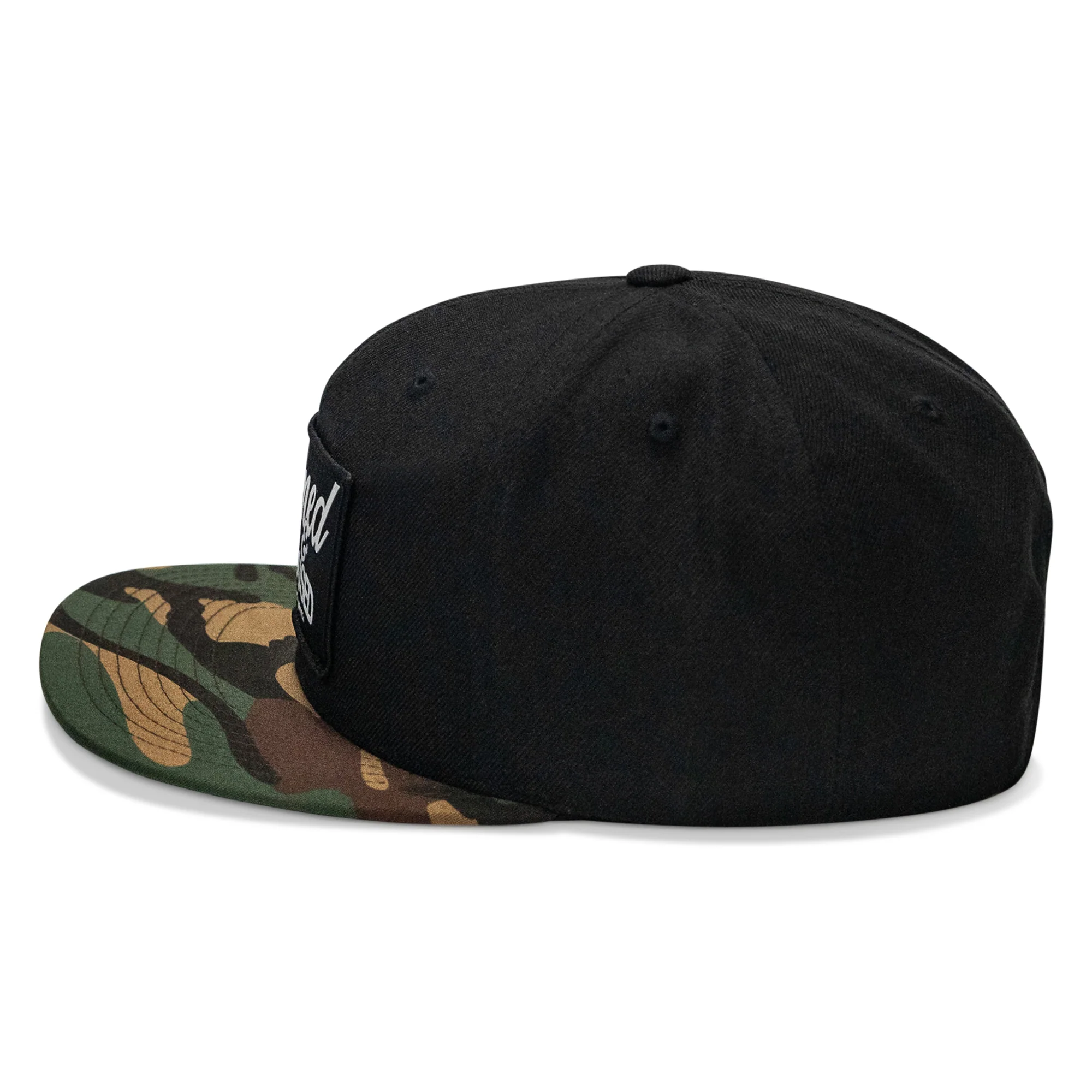 Armed & Aroused Patch Flatbill Snapback Hat - Image 29