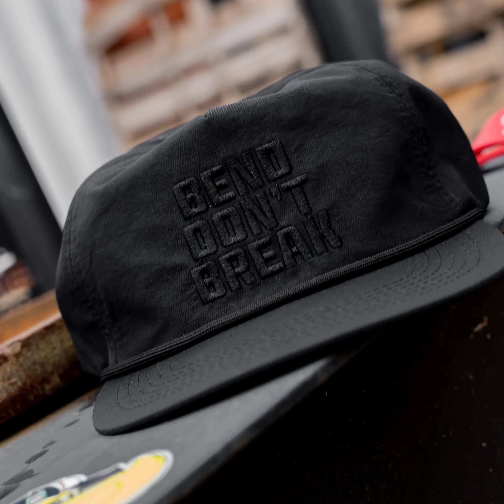 Bend Don't Break Subdued Crushable Rope SnapBack - Image 11