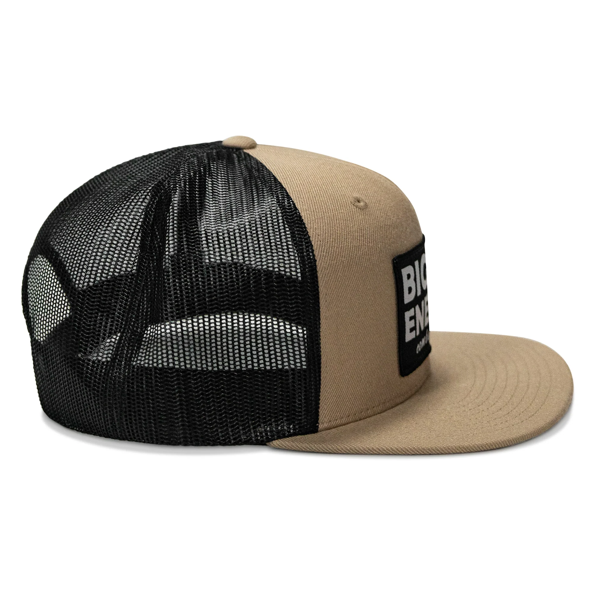 Big Tit Energy Patch Flatbill Snapback Hat - Image 24