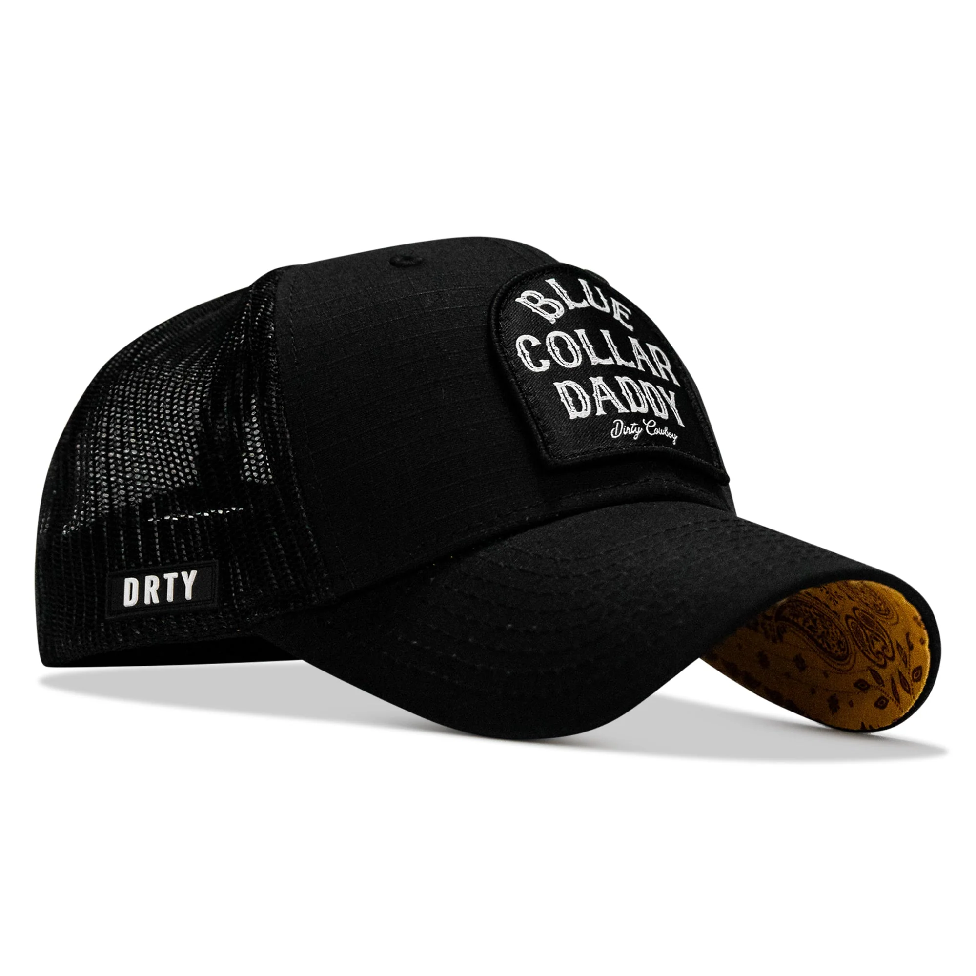 Blue Collar Daddy Patch Original Ripstop Classic Snapback Hat - Image 3