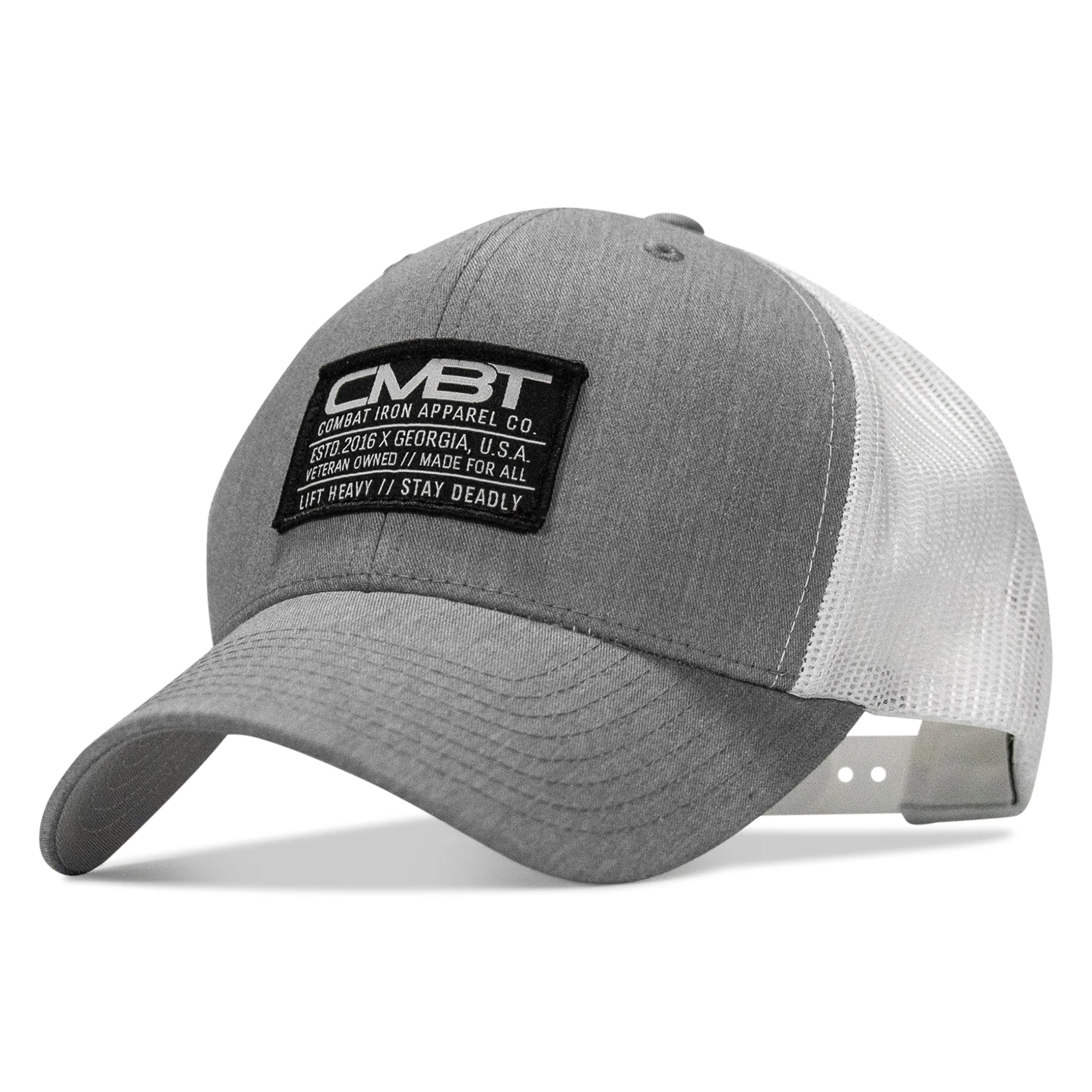 Branded CMBT Labeled Mid-Profile Snapback Hat - Image 24