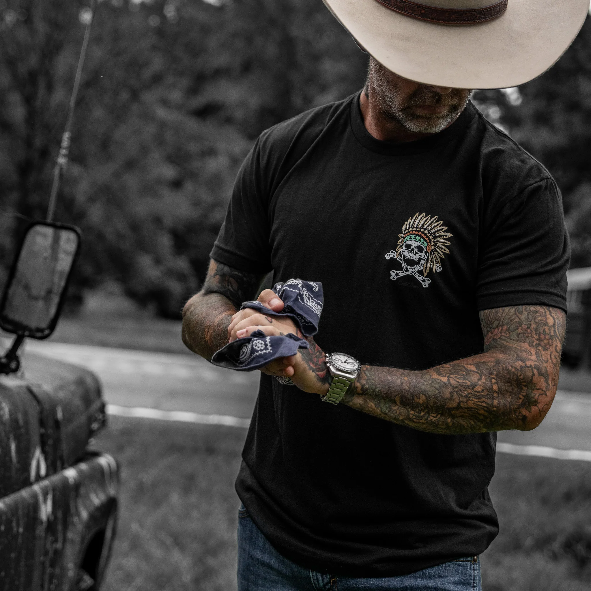 Brutal American Men's T-Shirt - Image 8