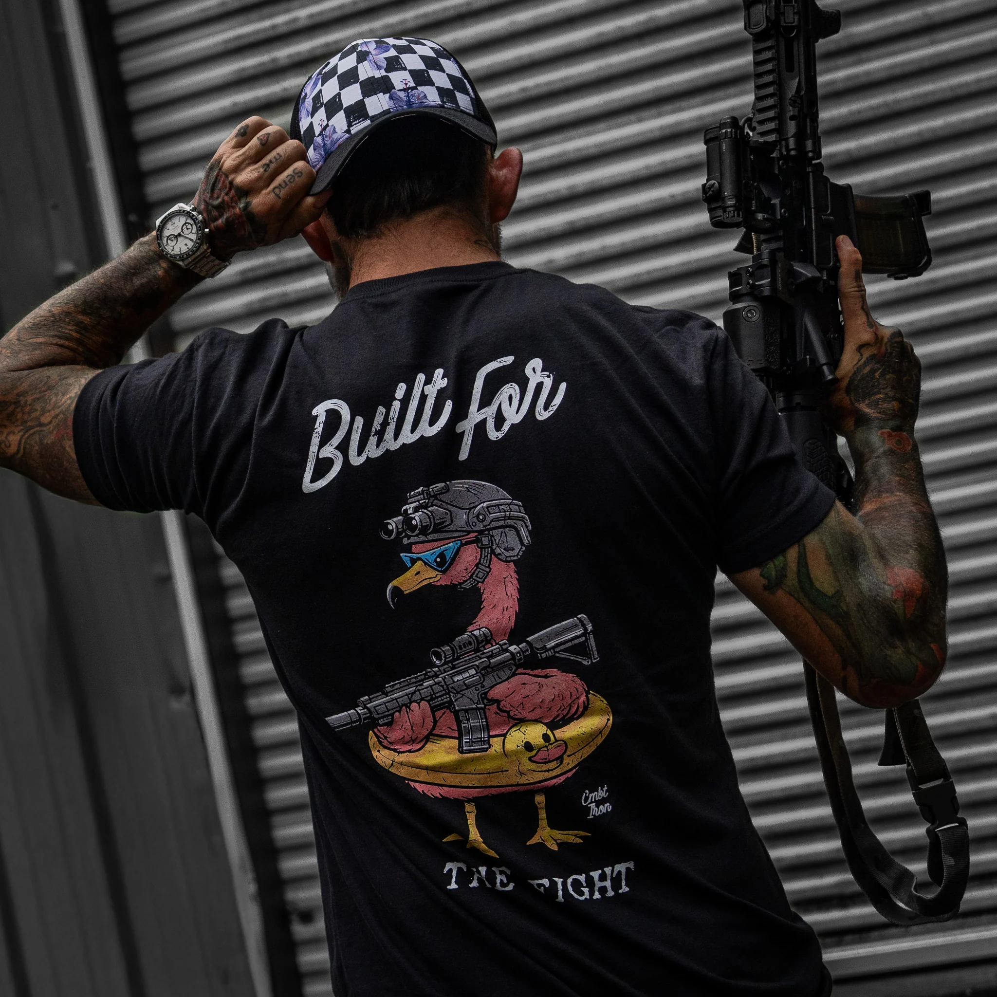 Built For The Fight Men's T-Shirt - Image 2