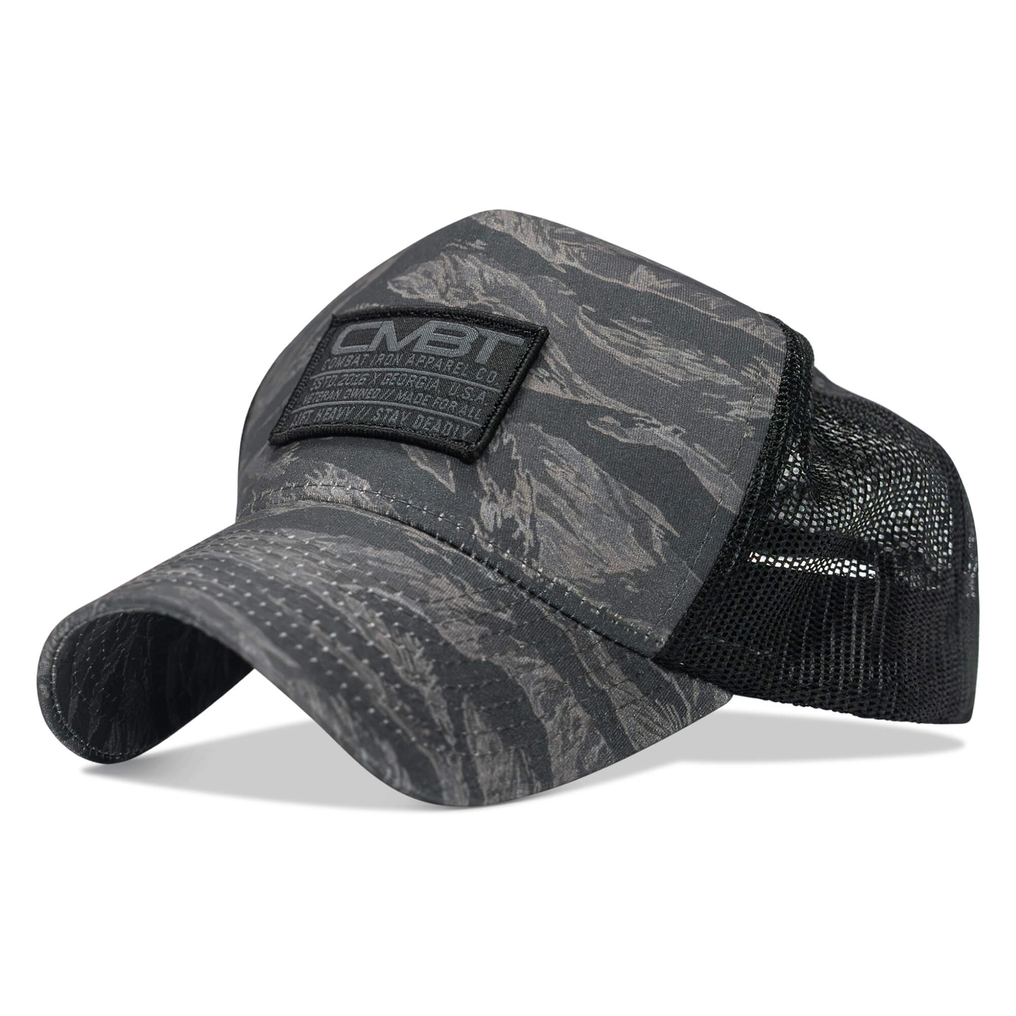 Cmbt Branded Patch Five Panel Breacher Snapback Hat - Image 7