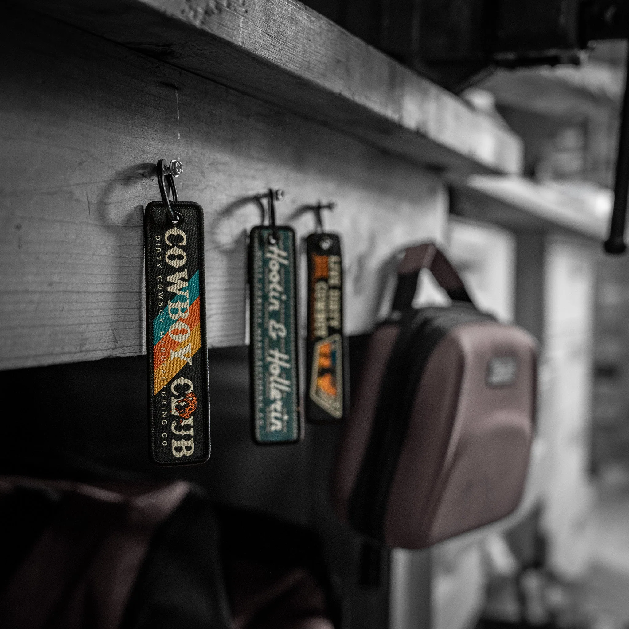 Cowboy Club Flight Tag Keychain - Image 5