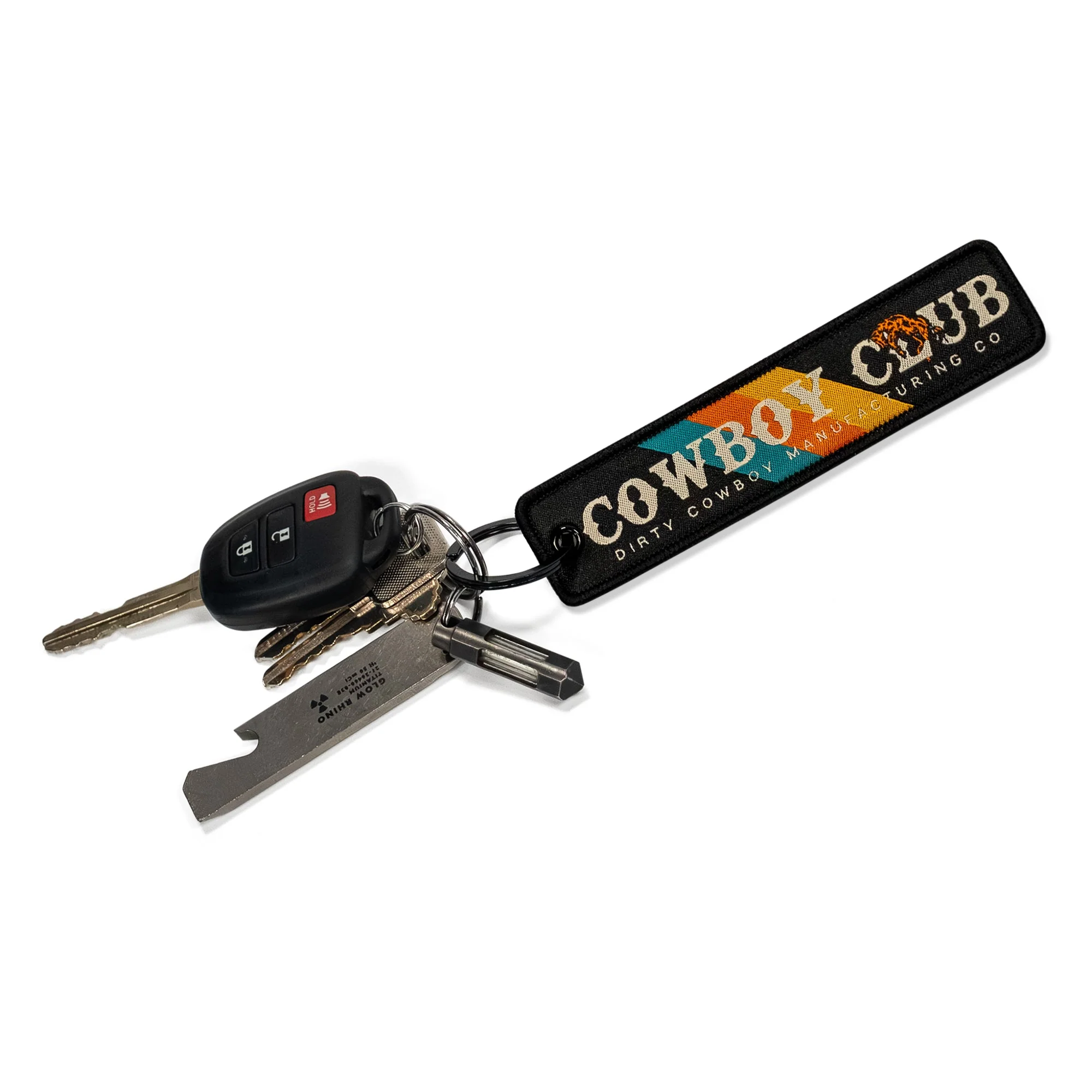 Cowboy Club Flight Tag Keychain - Image 6
