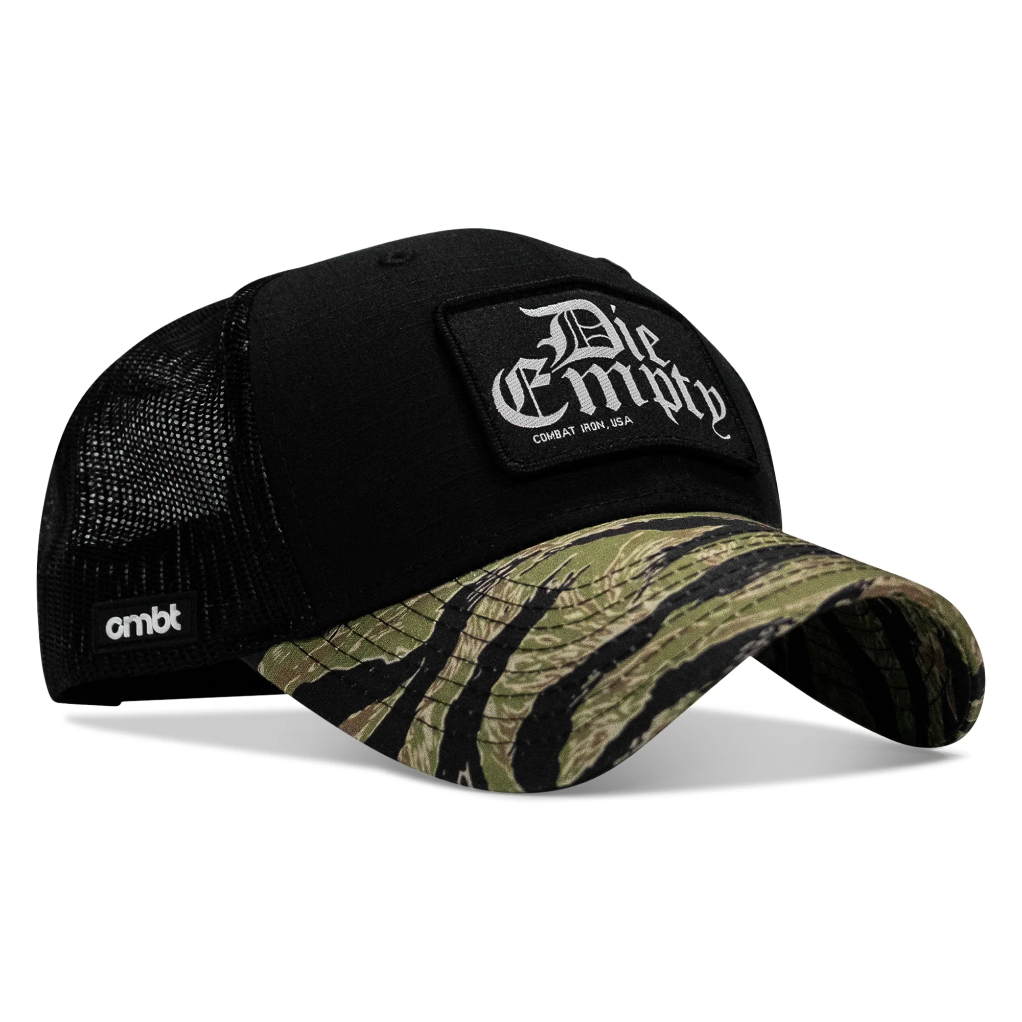 Die Empty Black Patch Original Ripstop Snapback Hat - Image 4