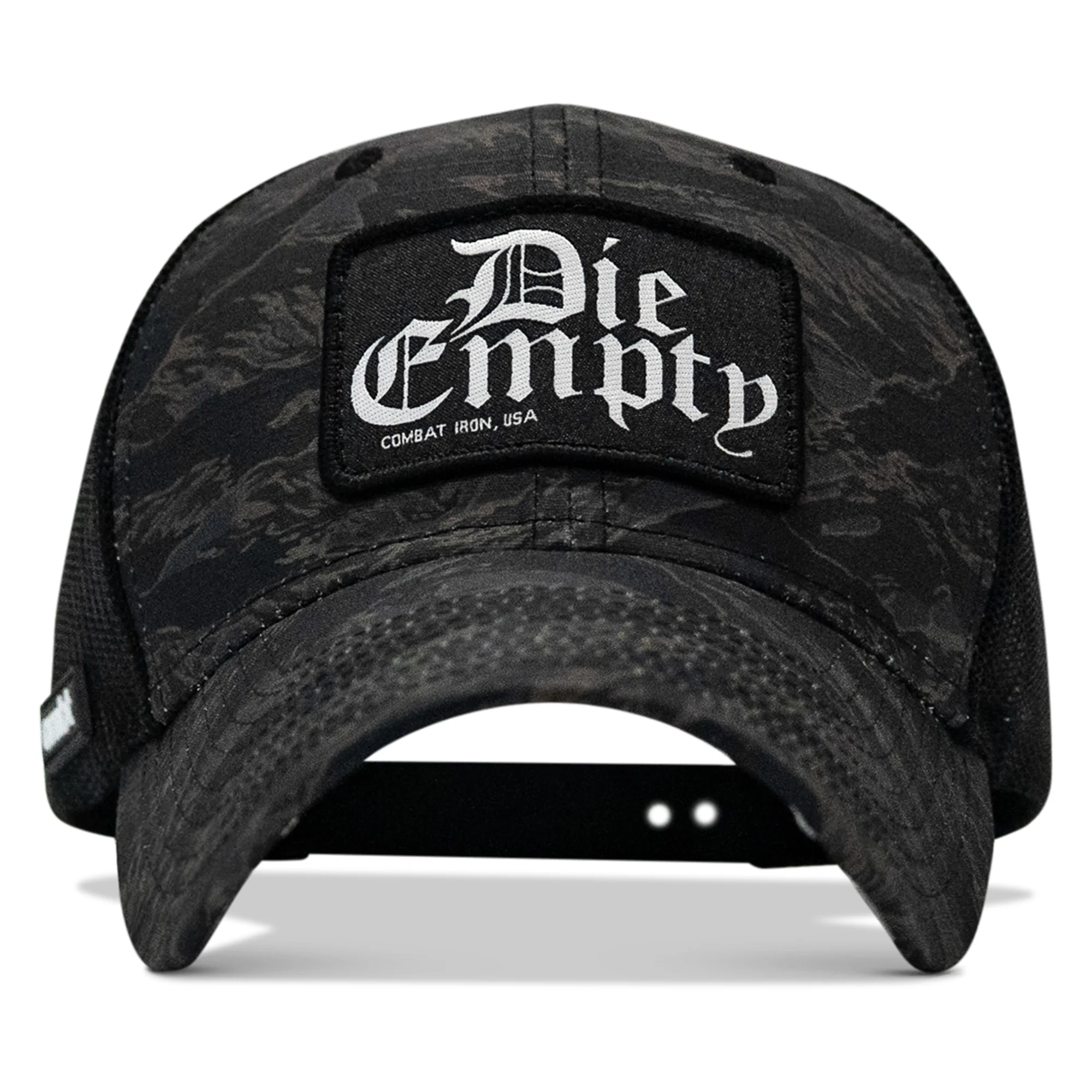 Die Empty Black Patch Original Ripstop Snapback Hat - Image 8