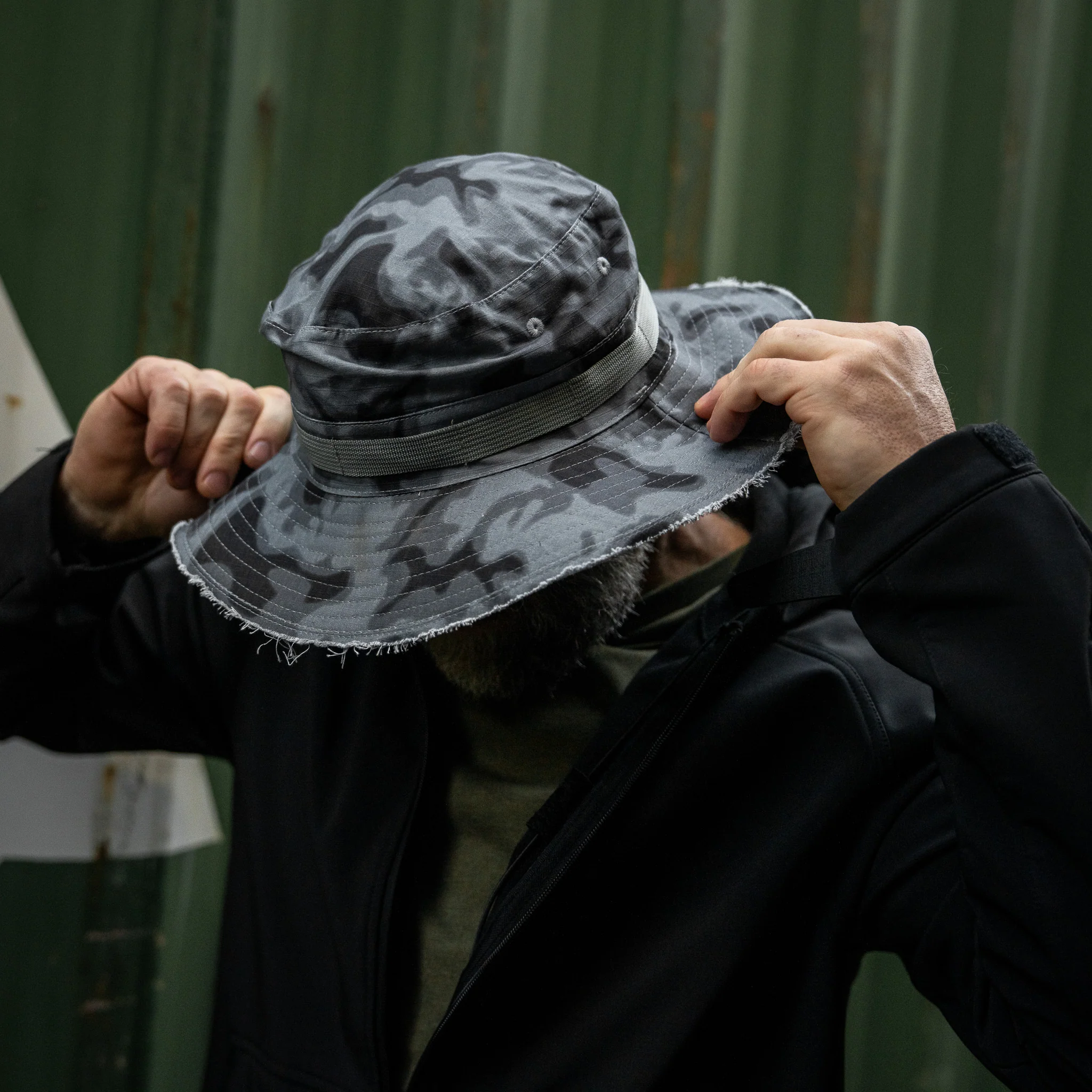 Distressed Ripstop Mid-Profile Tactical Boonie Hat - Image 59