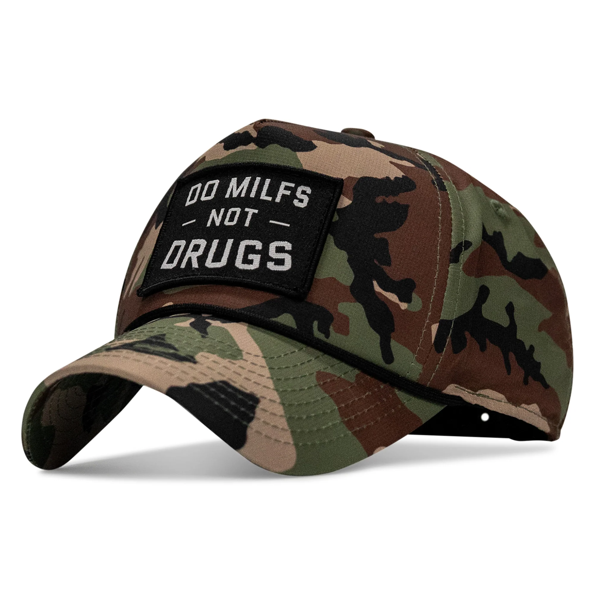 Do MILFS. Not Drugs Patch Weekender Snapback - Image 2