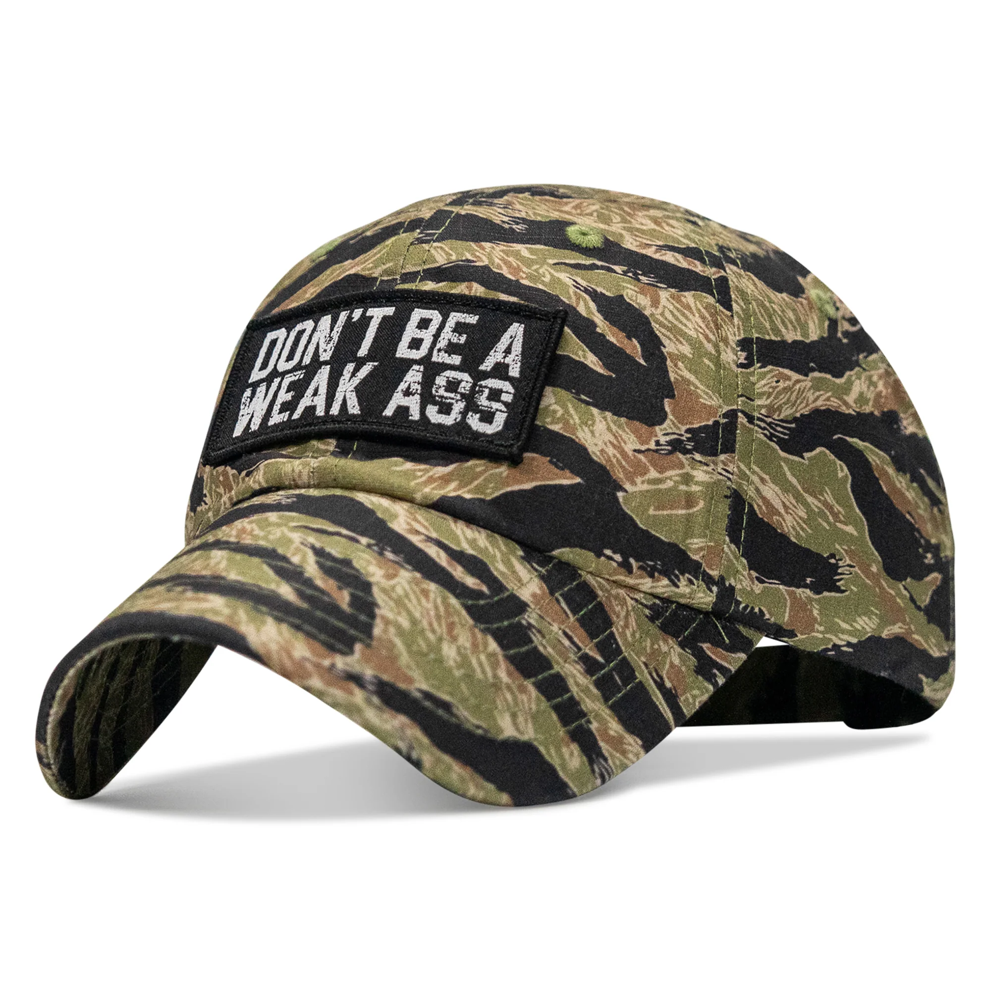 Don't Be A Weak Ass Patch Tactical Ripstop Mesh Snapback Hat - Image 45
