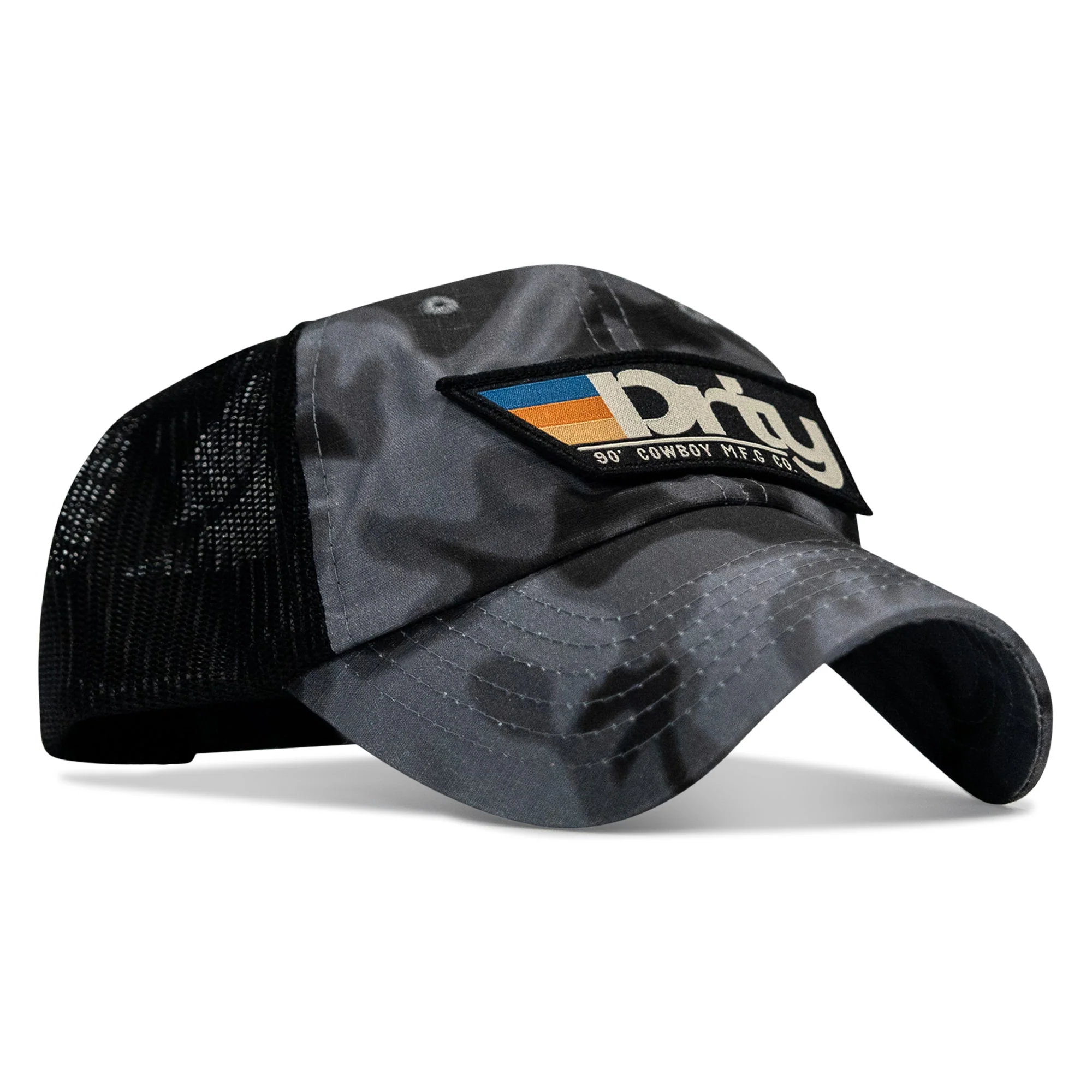 Drty Original Patch Tactical Ripstop Mesh Snapback Hat - Image 33