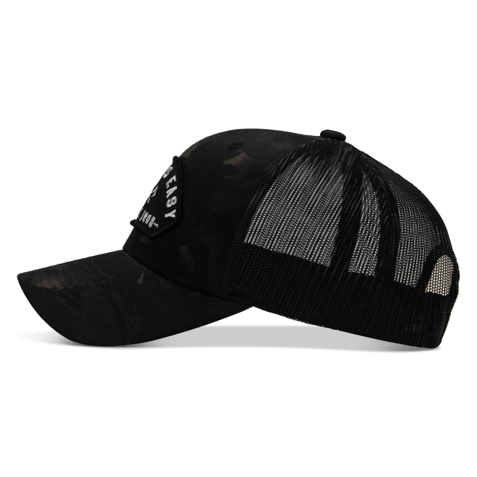 Dying Is Easy Arched Patch Snapback Hat - Image 16