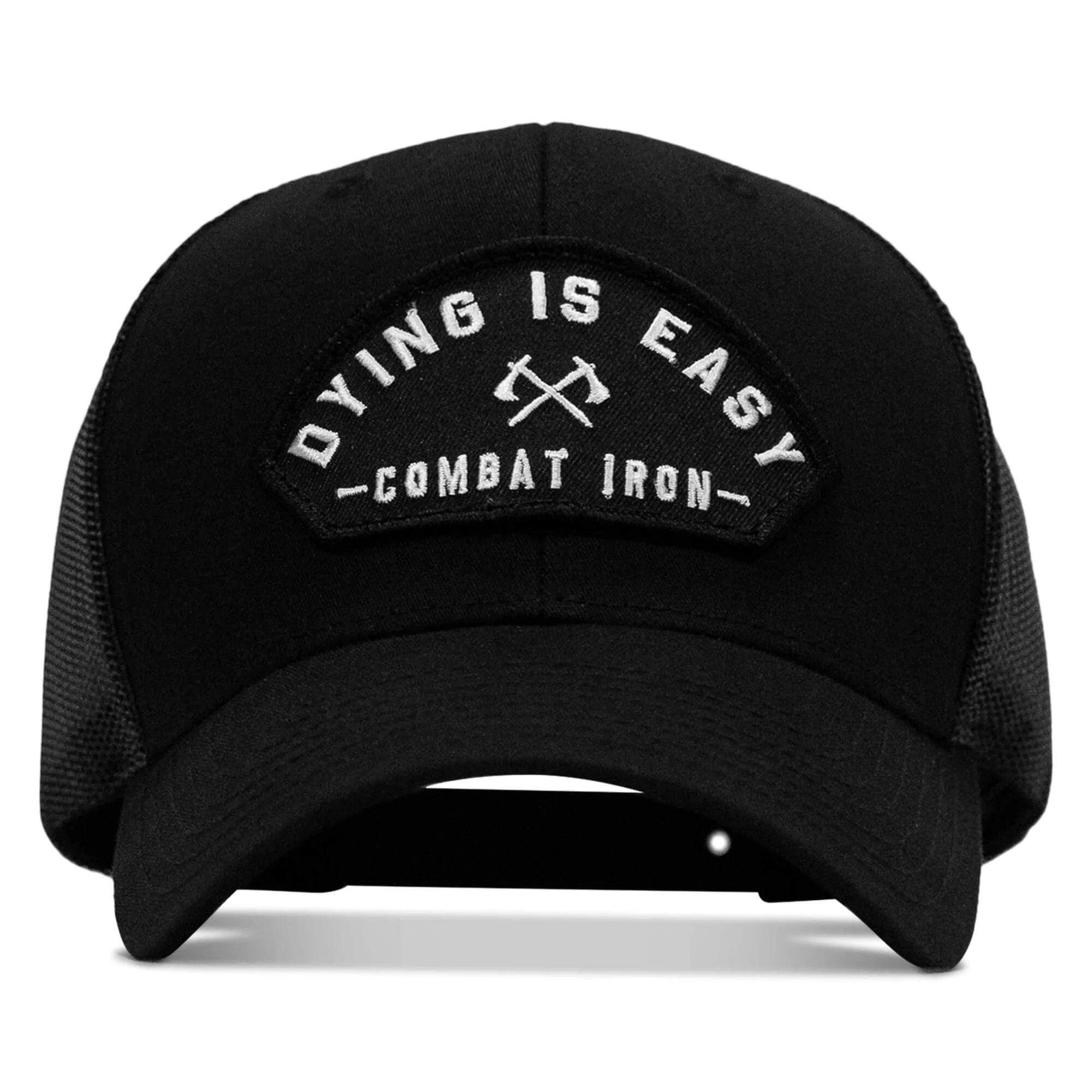 Dying Is Easy Arched Patch Snapback Hat - Image 31