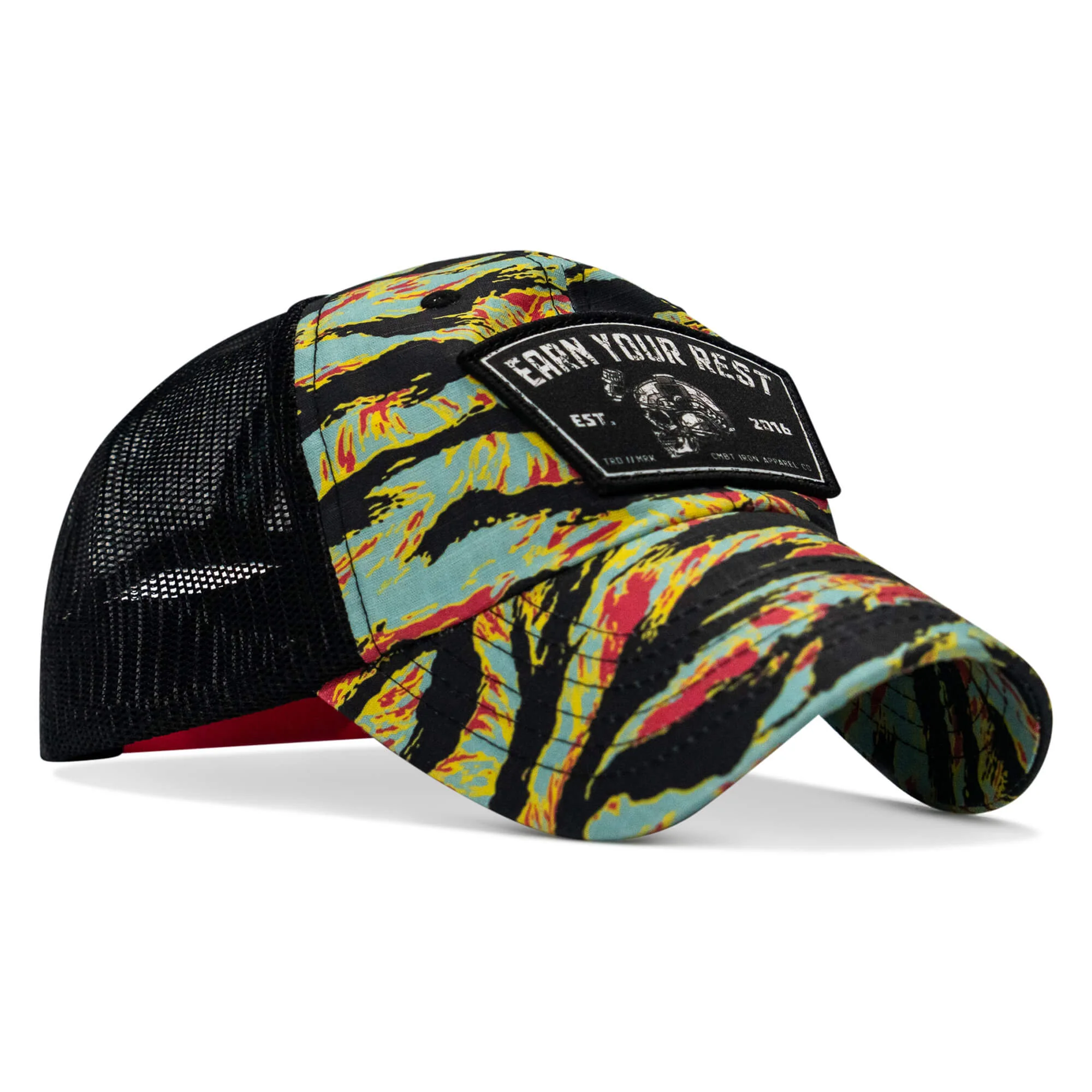 Earn Your Rest Patch Tactical Ripstop Mesh Snapback Hat - Image 22