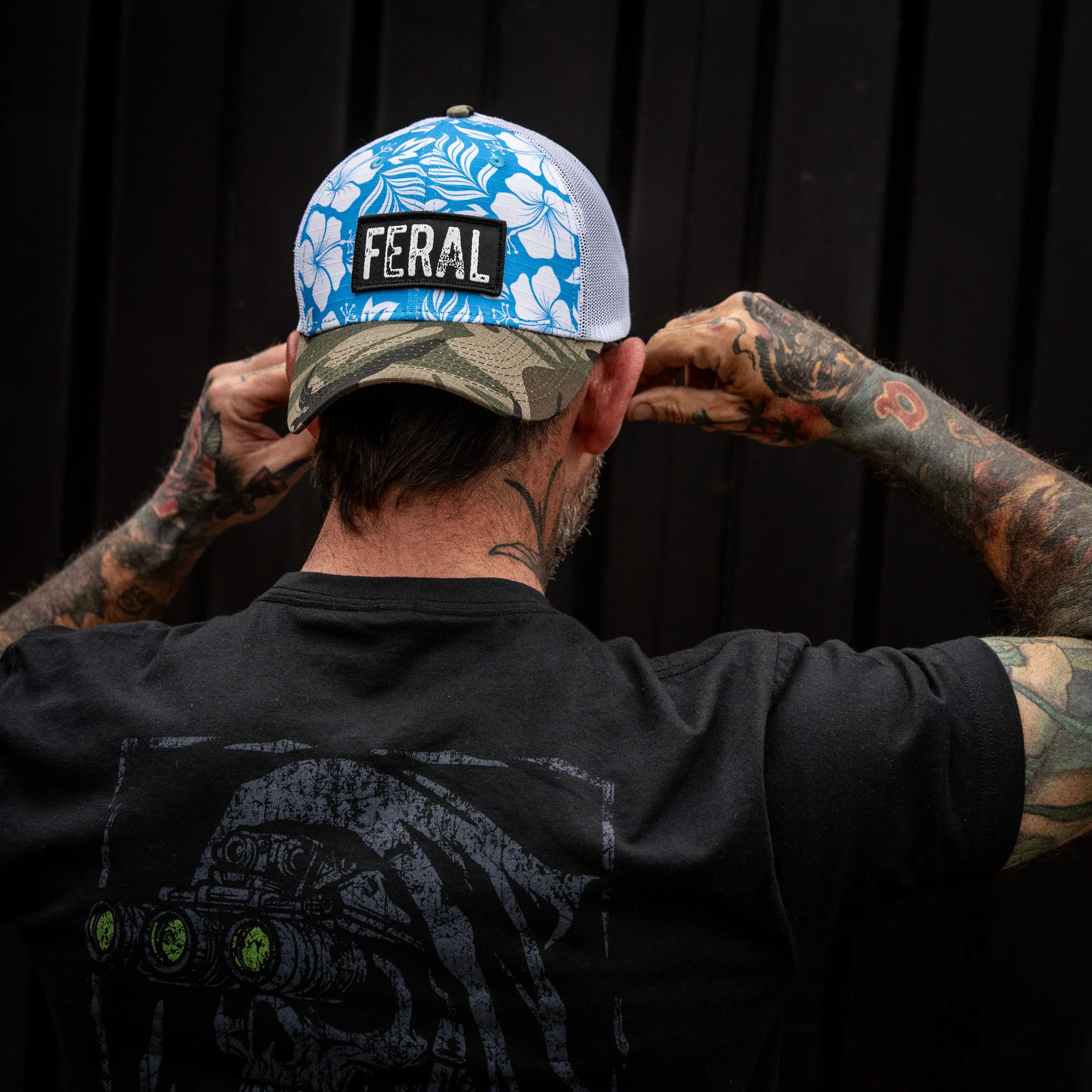 Feral Patch Original Ripstop Snapback Hat - Image 35
