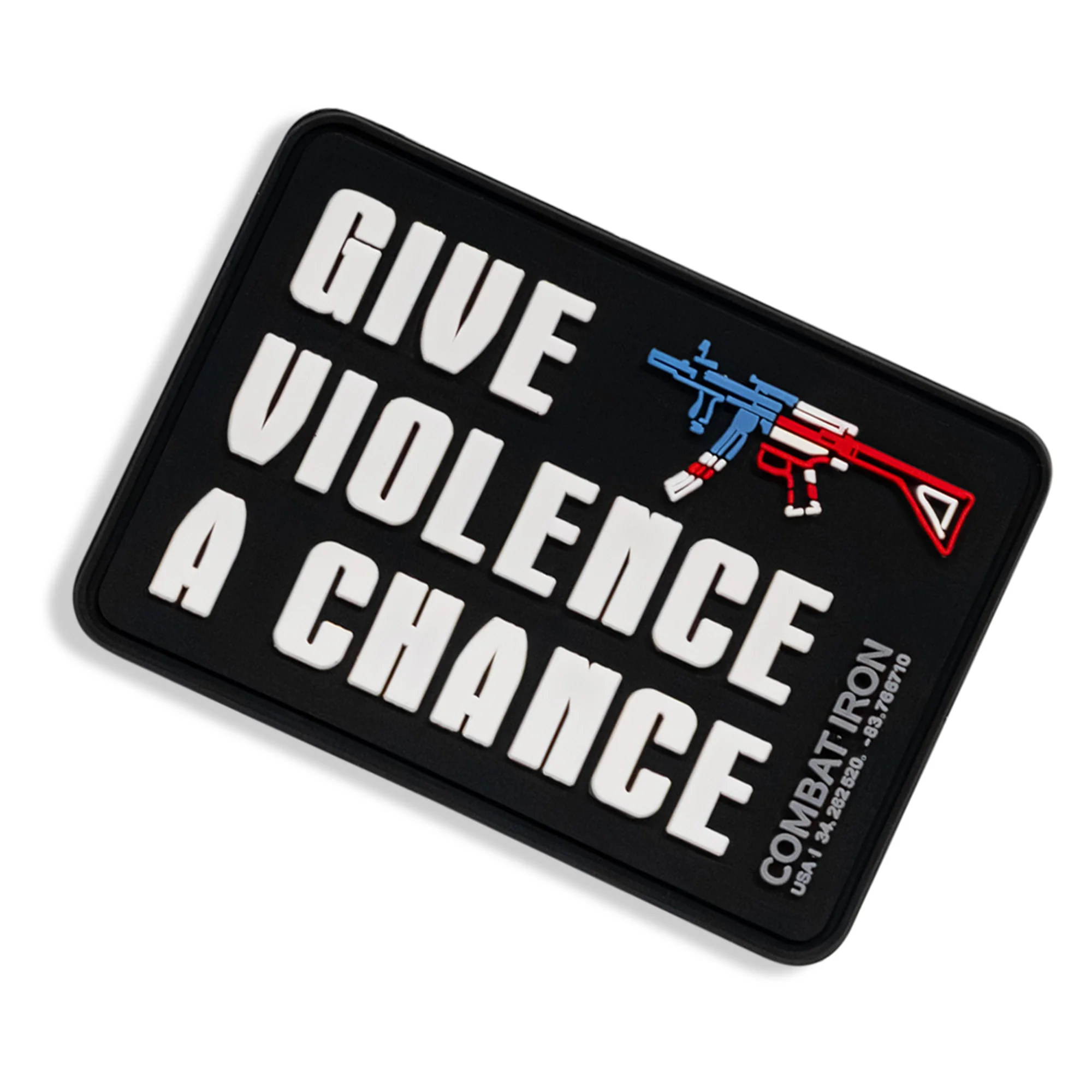 Give Violence A Chance PVC Patch - Image 10