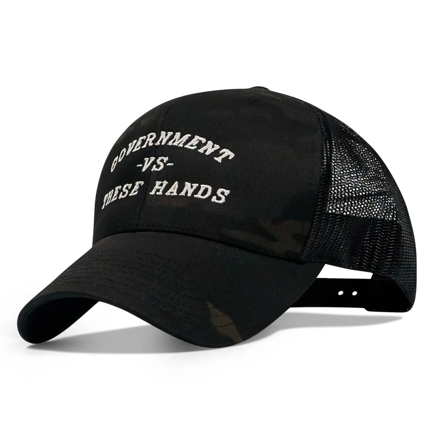 Government -vs- These Hands SnapBack Hat - Image 7