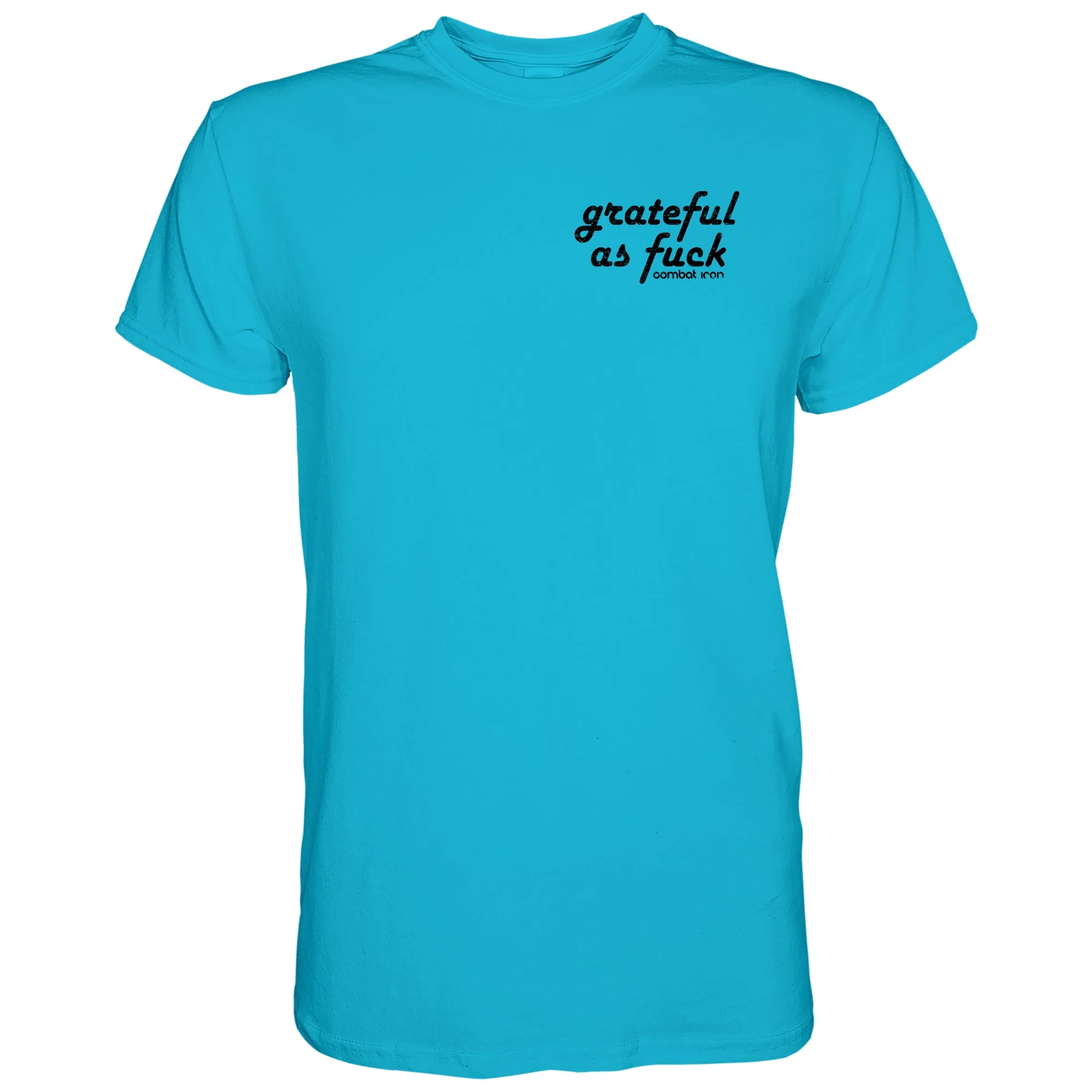 Grateful As Fuck Men's T-Shirt - Image 4