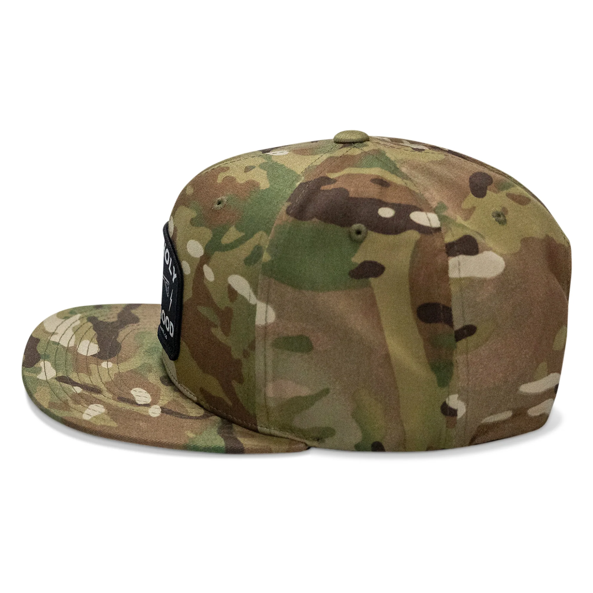 Half Holy. Half Hood. Flatbill Hat - Image 44