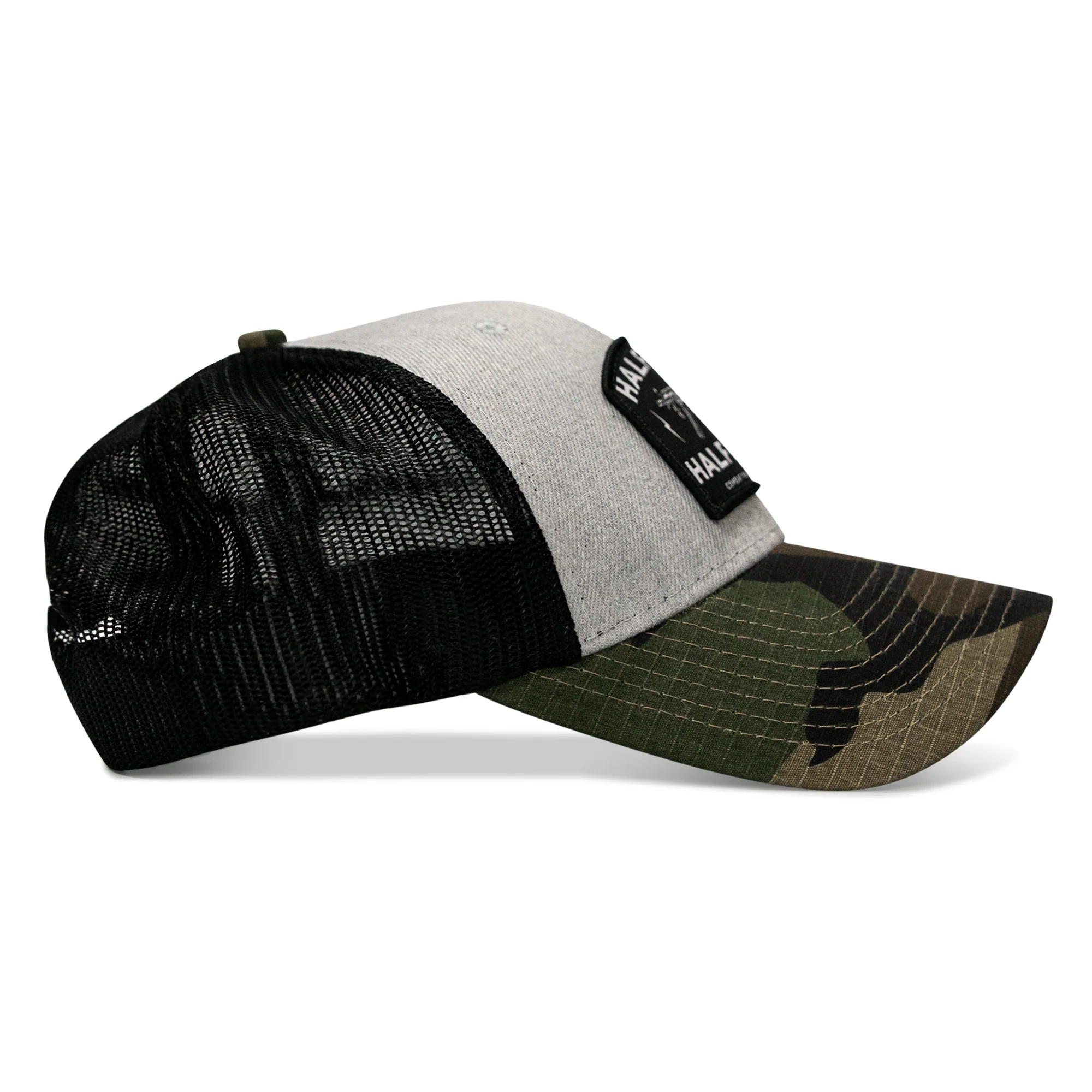 Half Holy. Half Hood Patch Original Ripstop Snapback Hat - Image 64