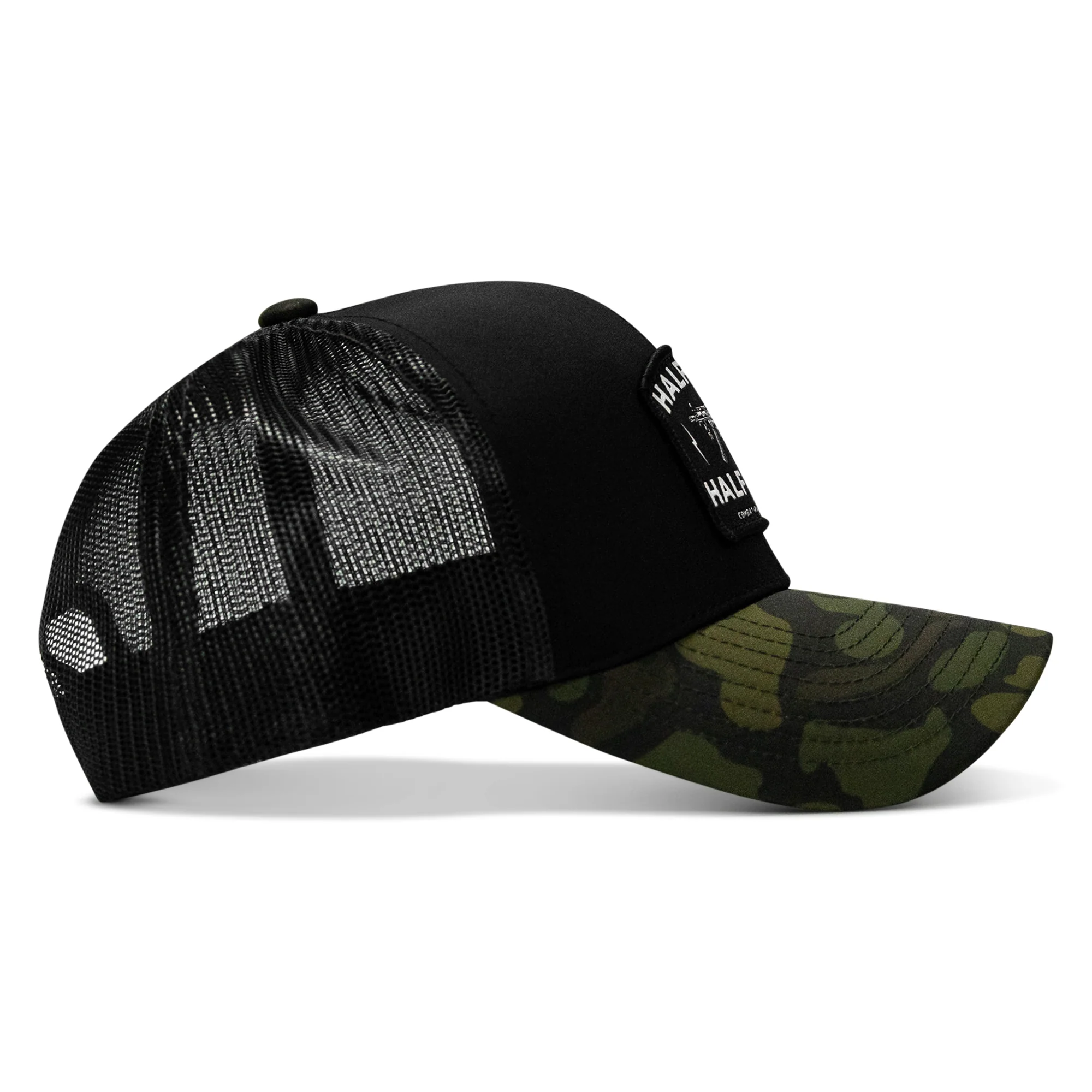 Half Holy. Half Hood. Patch Snapback Hat - Image 65