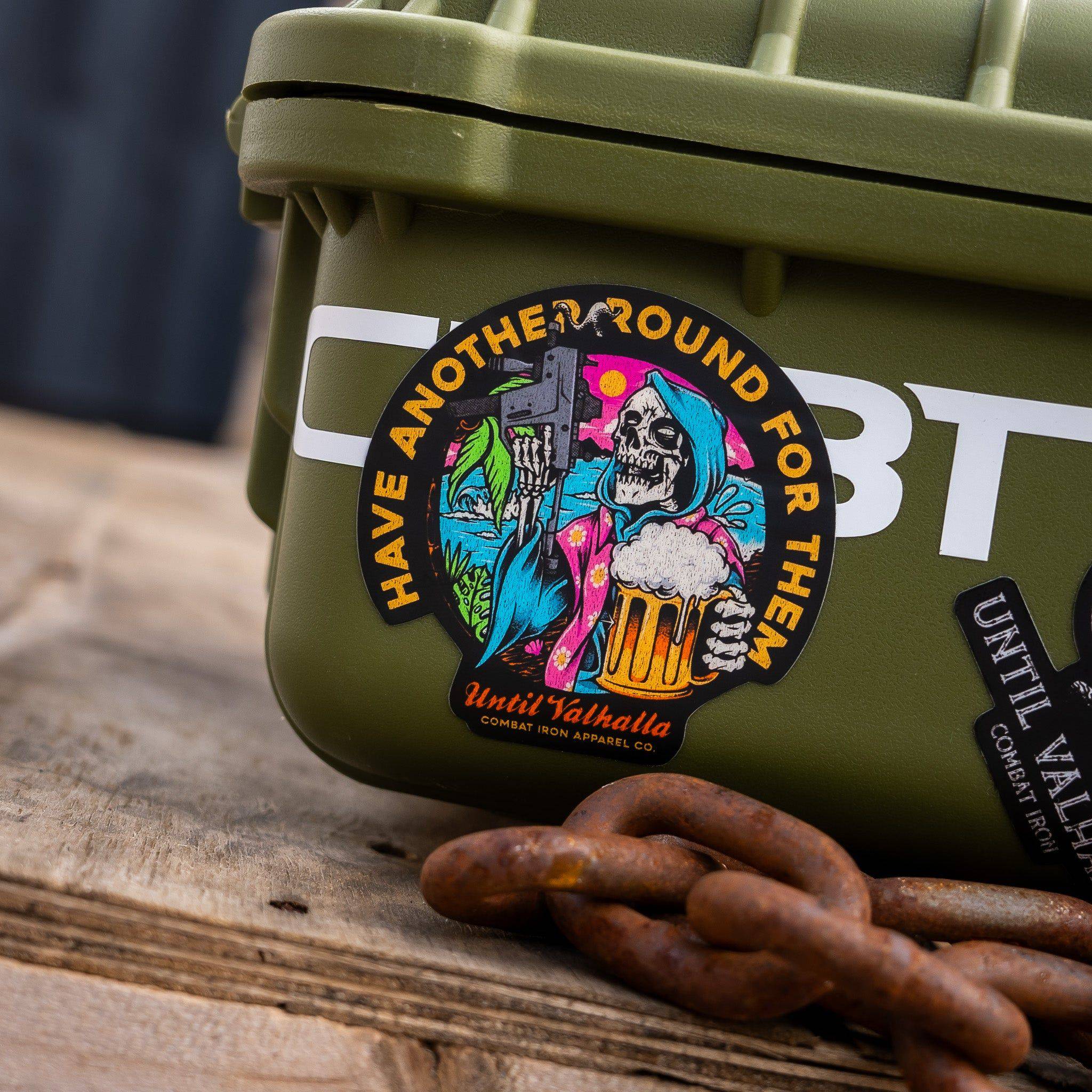 HAVE ANOTHER ROUND FOR THEM UNTIL VALHALLA DECAL - Image 2