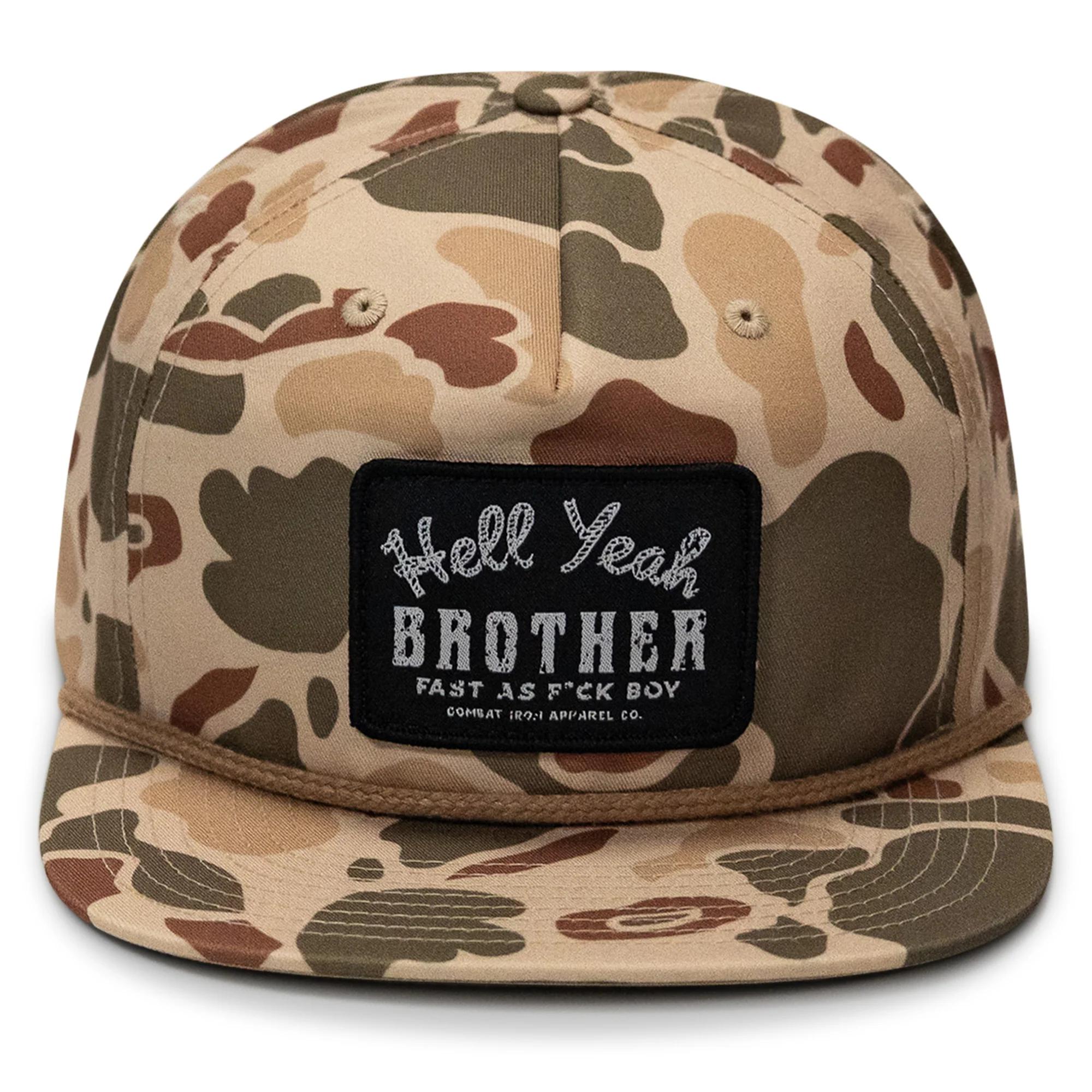 Hell Yeah Brother Flatbill SnapBack Hat - Image 6