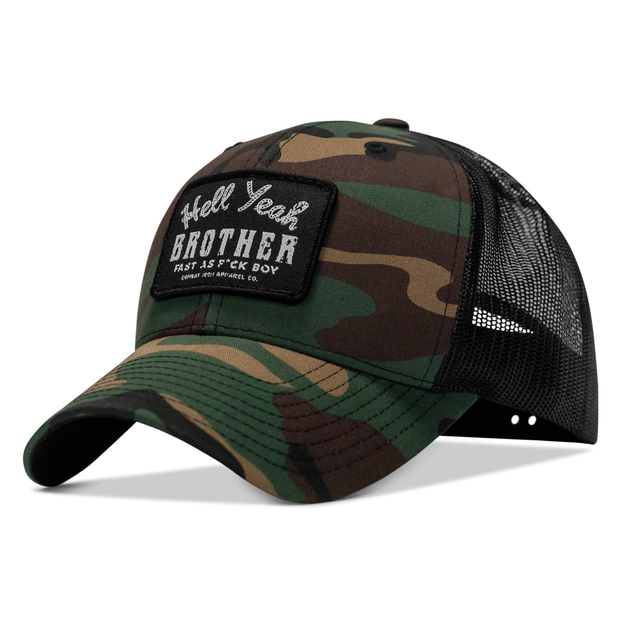 Hell Yeah Brother Patch Snapback Hat - Image 24