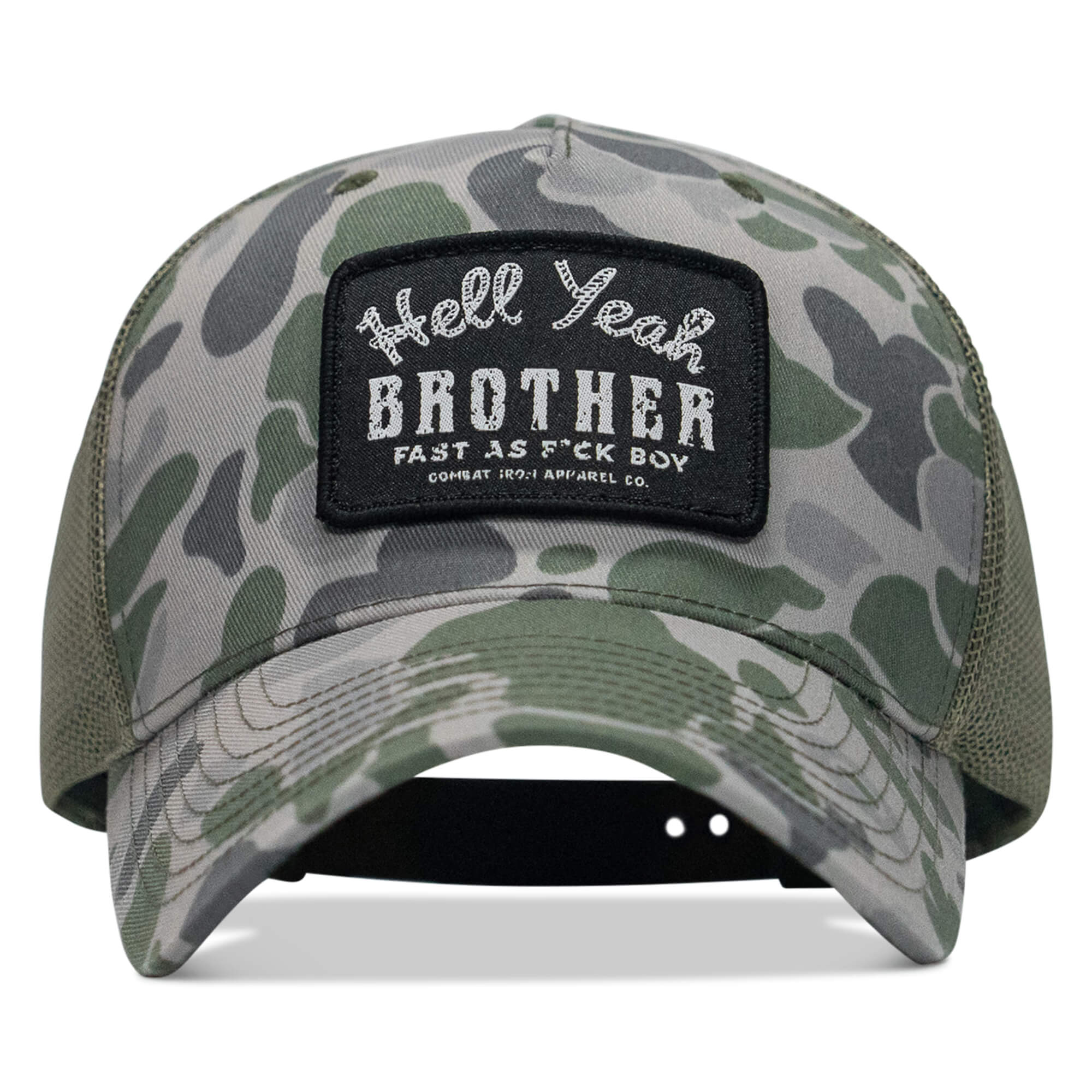 Hell Yeah Brother Patch Snapback Hat - Image 4