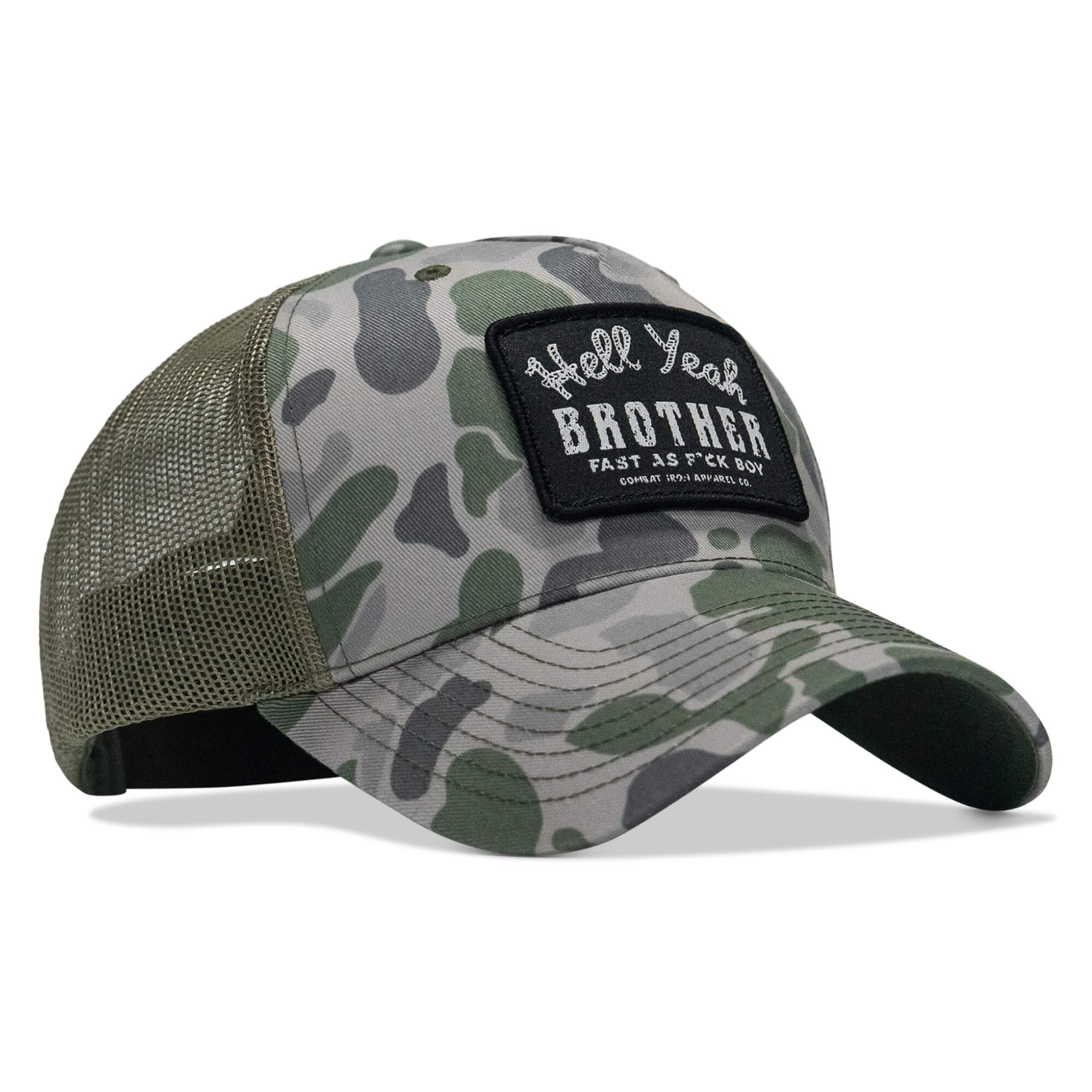 Hell Yeah Brother Patch Snapback Hat - Image 6