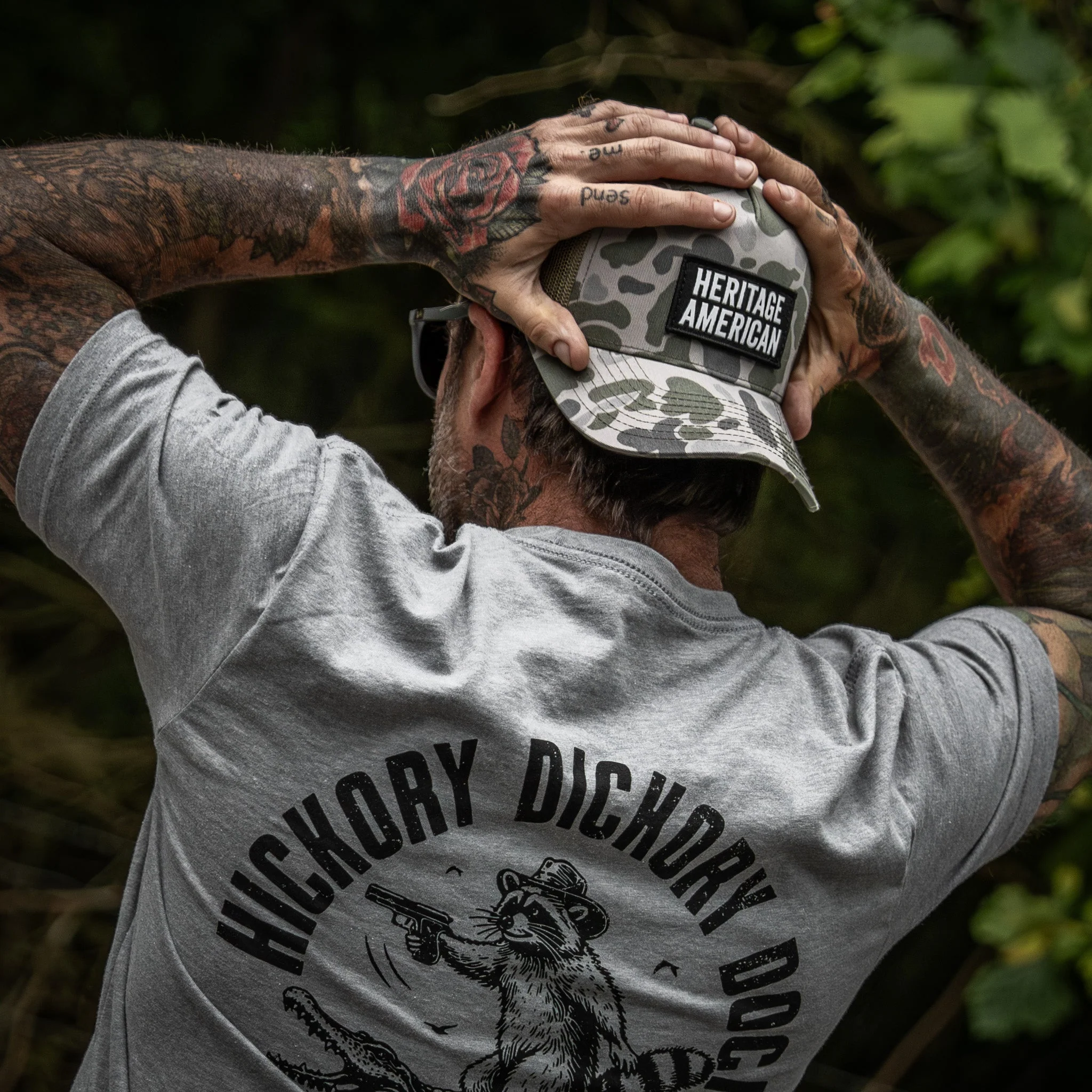 Heritage American Patch Snapback Hat - Image 12