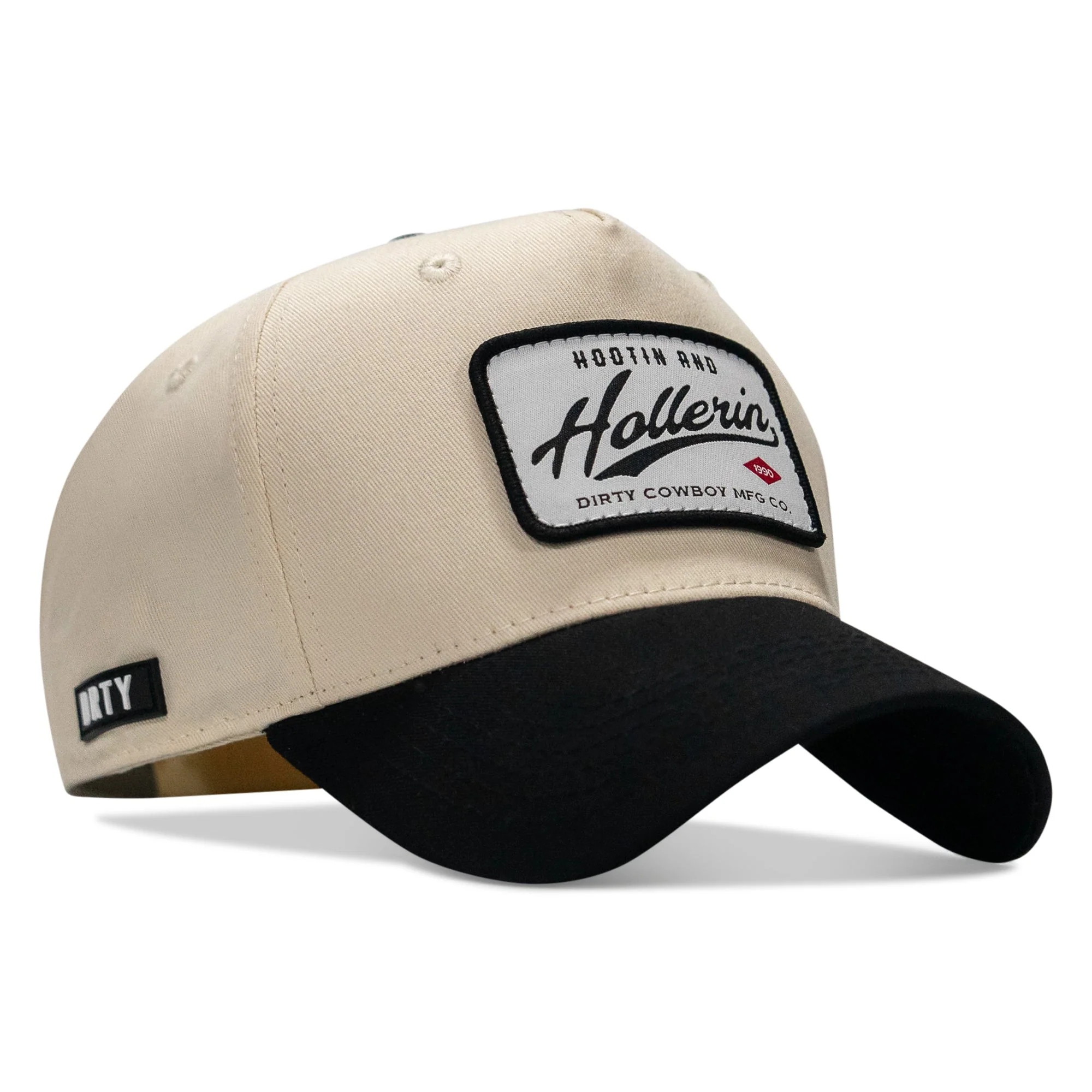 Hootin' & Hollerin' Patch Classic 5 Panel Snapback Hat - Image 2