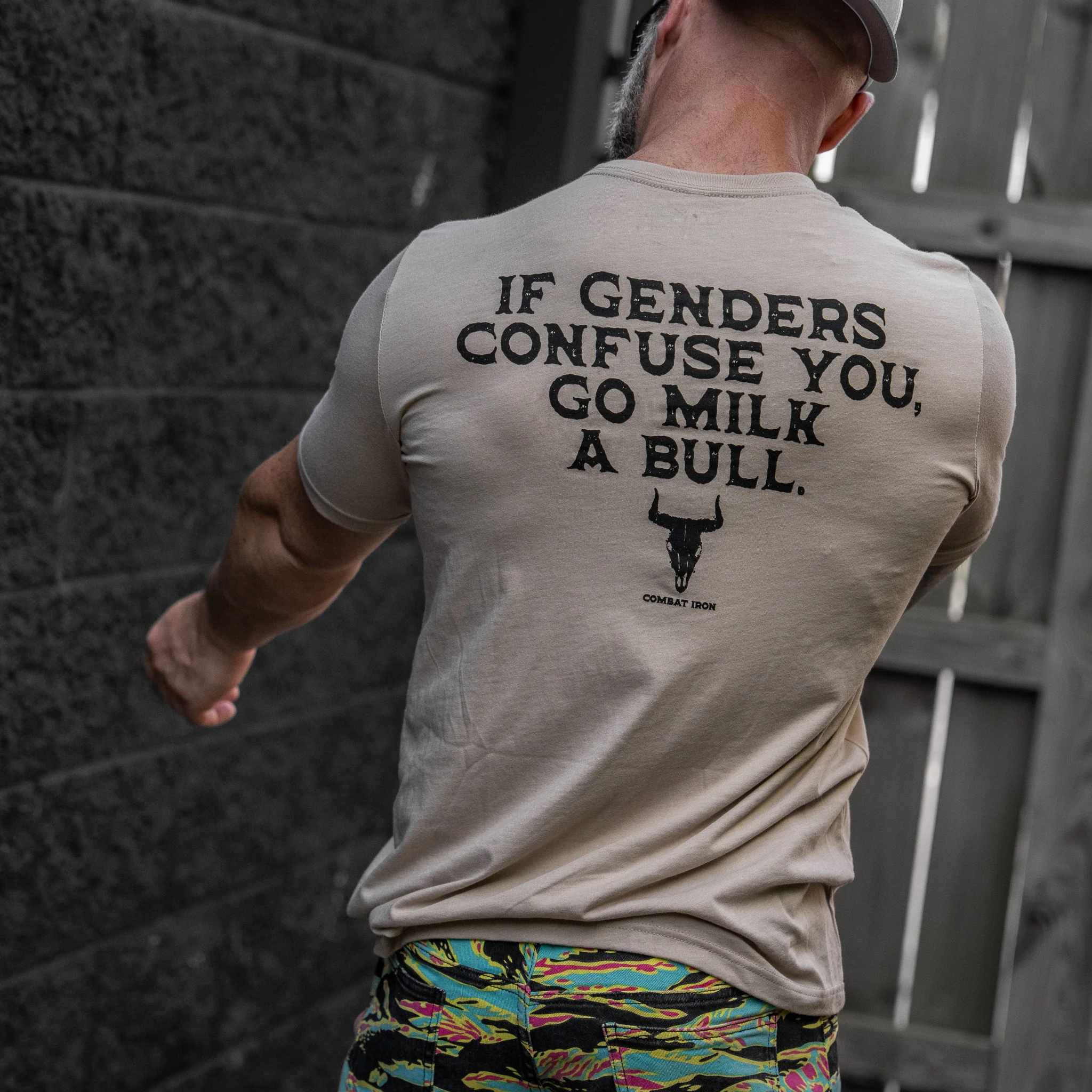 If Genders Confuse You, Go Milk a Bull Men's T-Shirt - Image 31