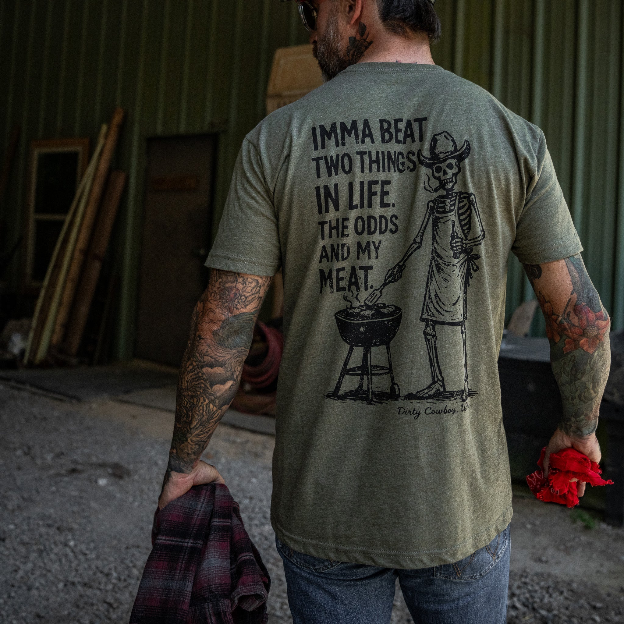 Imma Beat Two Things In Life Men's T-Shirt - Image 11