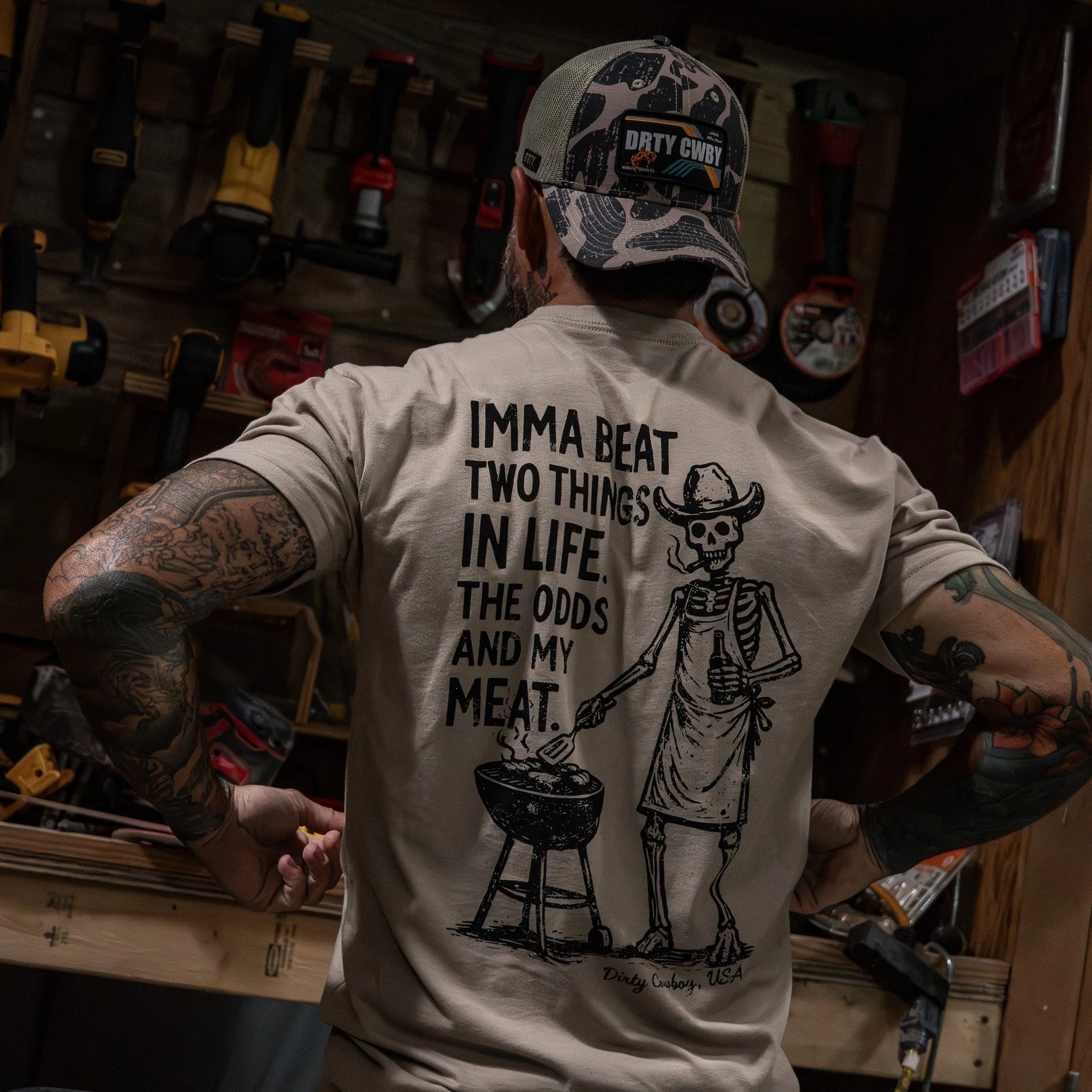 Imma Beat Two Things In Life Men's T-Shirt - Image 17