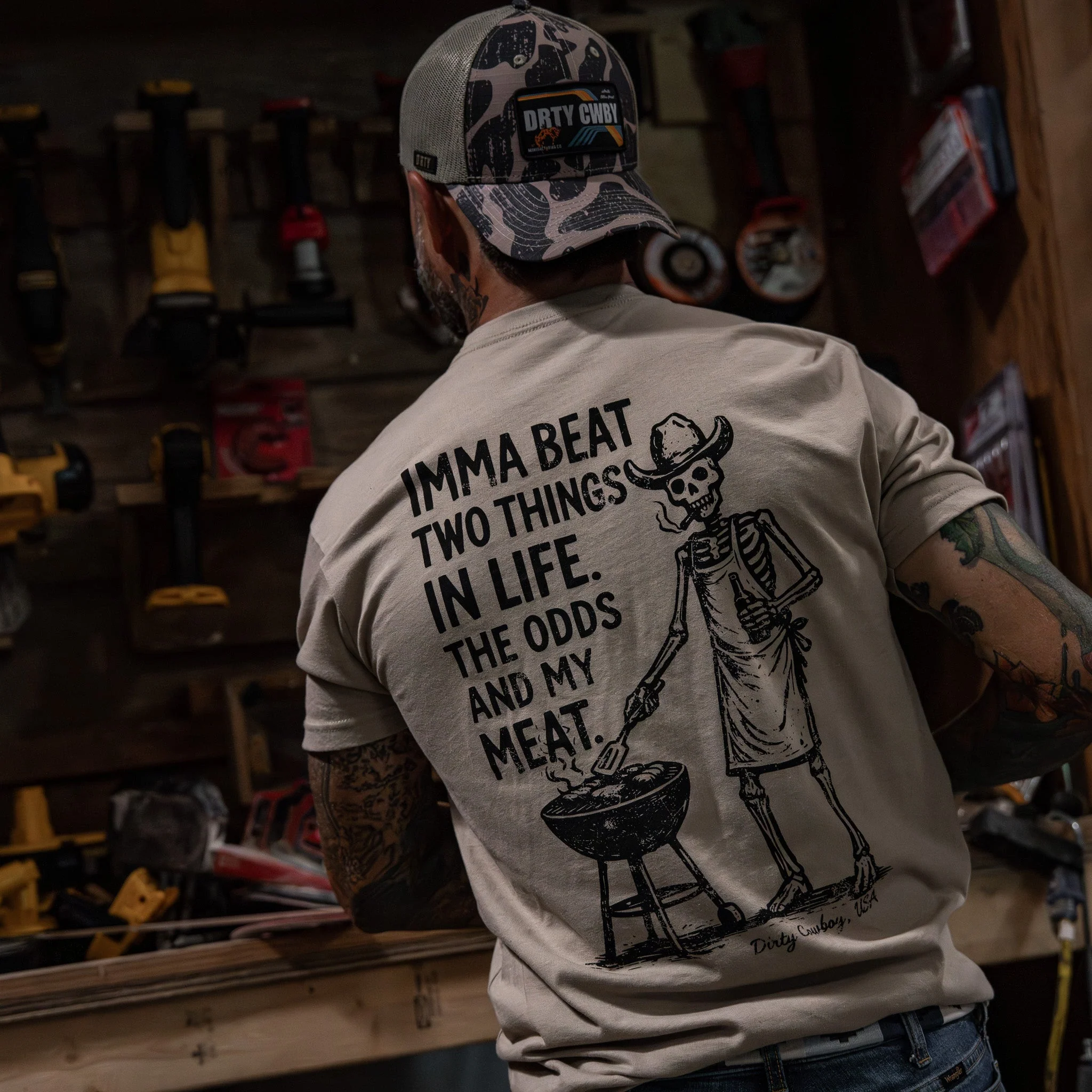 Imma Beat Two Things In Life Men's T-Shirt - Image 18