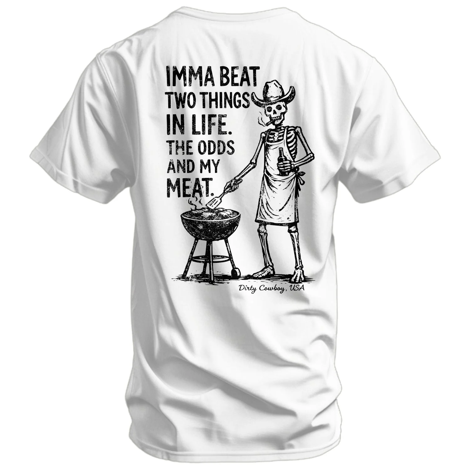 Imma Beat Two Things In Life Men's T-Shirt - Image 5