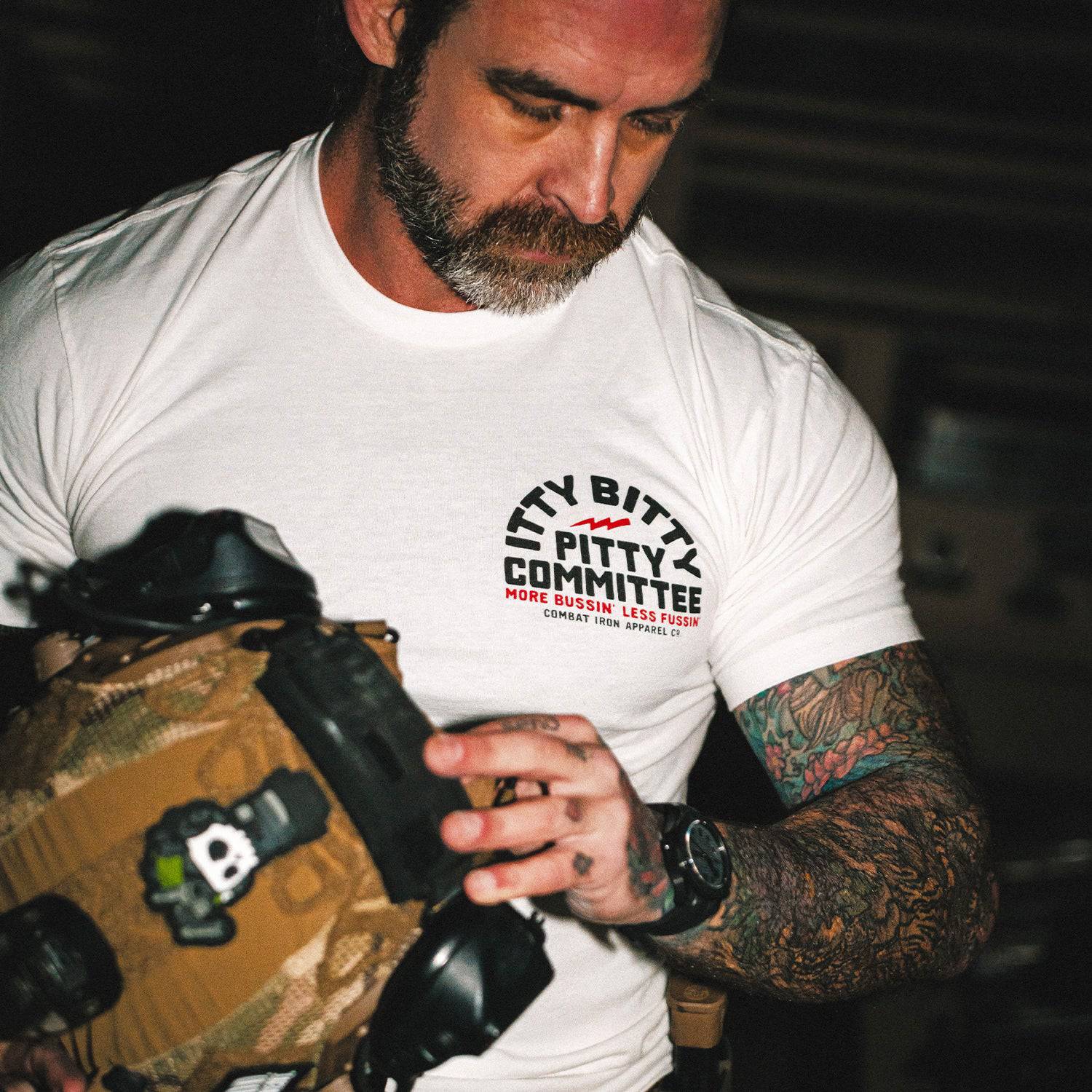Itty Bitty Pitty Committee Men's T-Shirt - Image 7