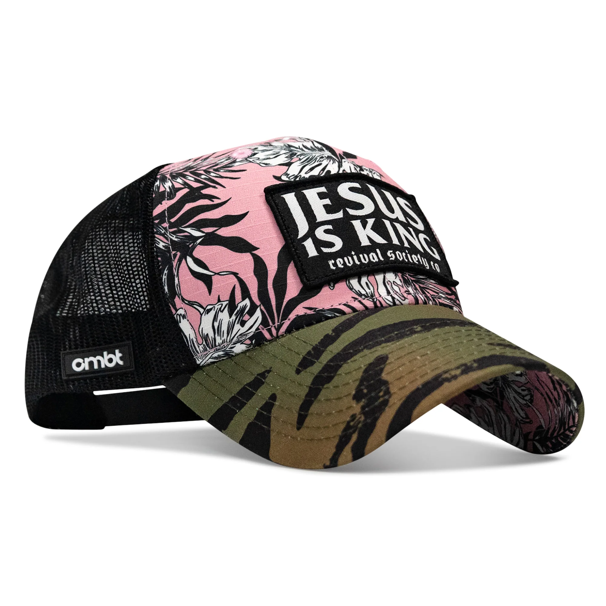 Jesus Is King Patch Original Ripstop Snapback Hat - Image 18