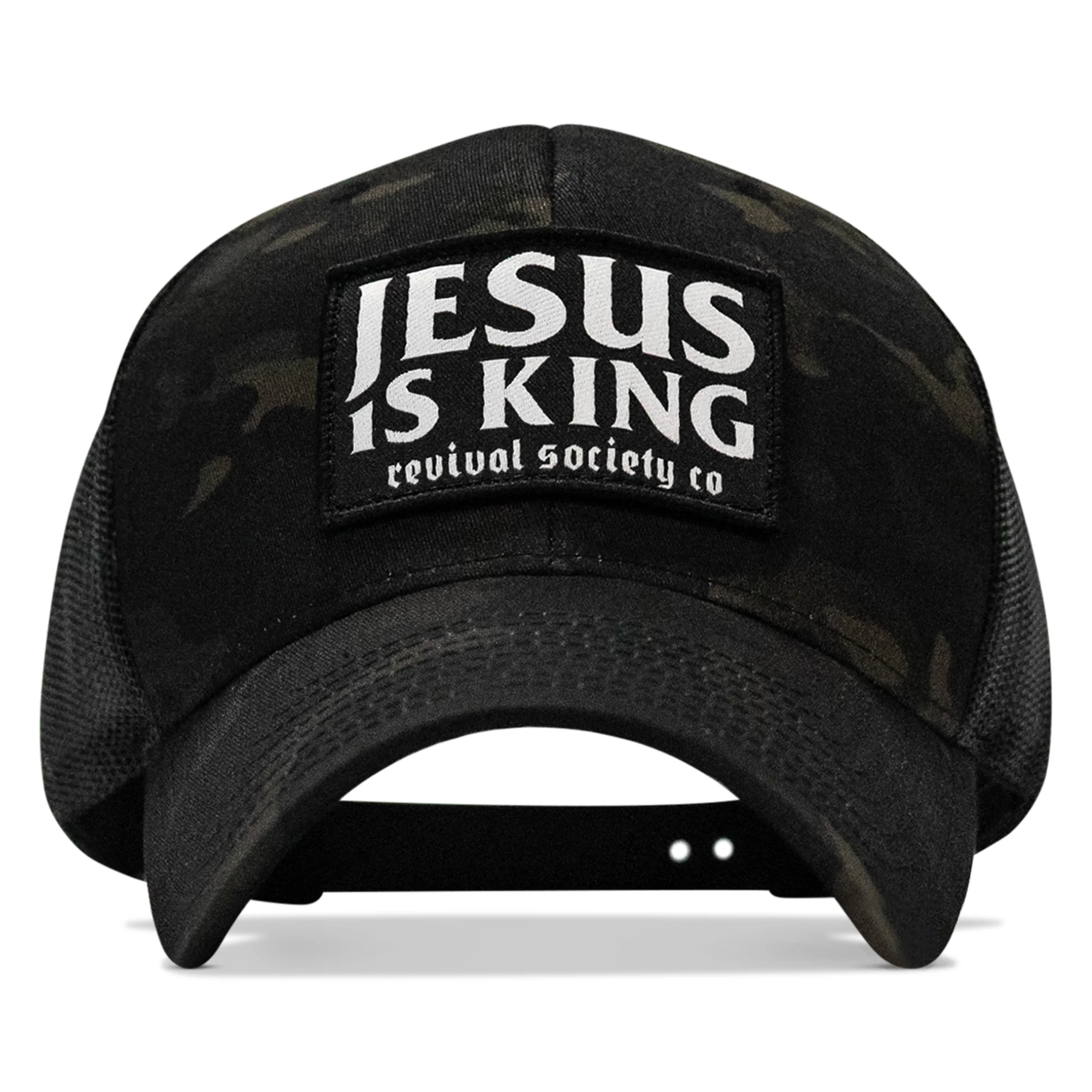 Jesus Is King Patch Snapback Hat - Image 30