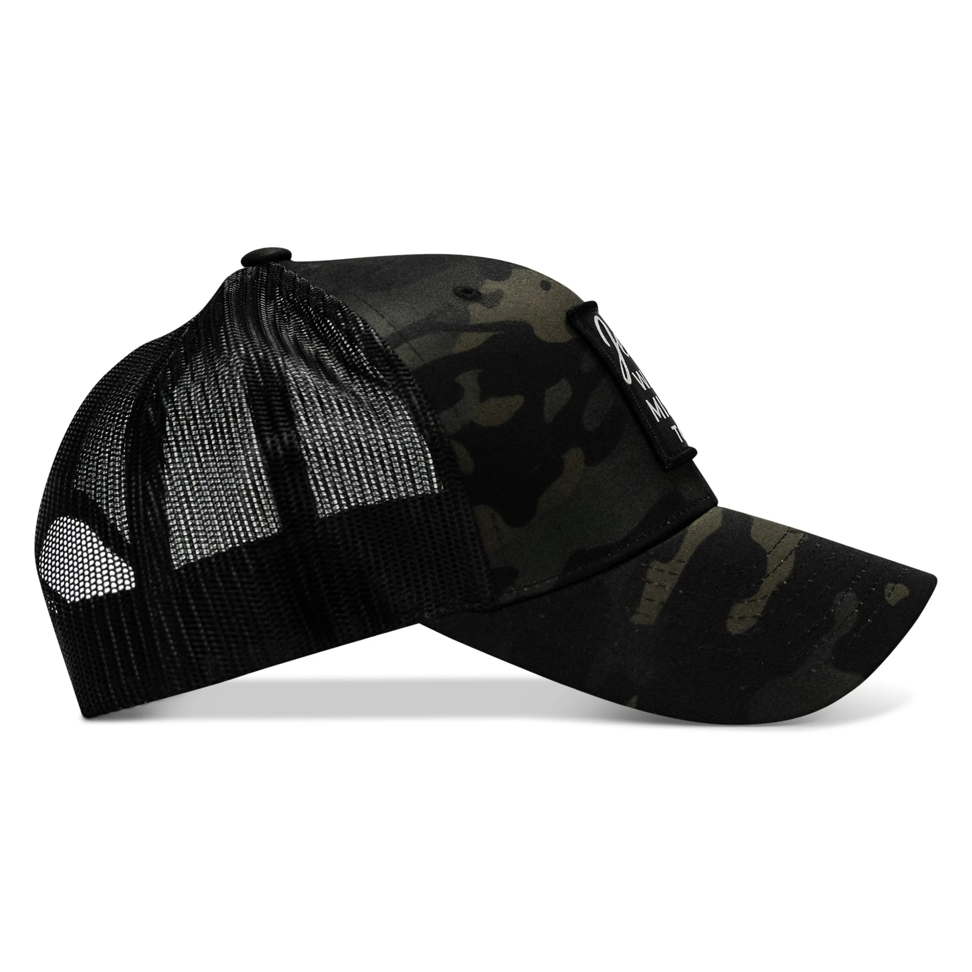 Jesus Was A Misfit Too Patch Snapback Hat - Image 10