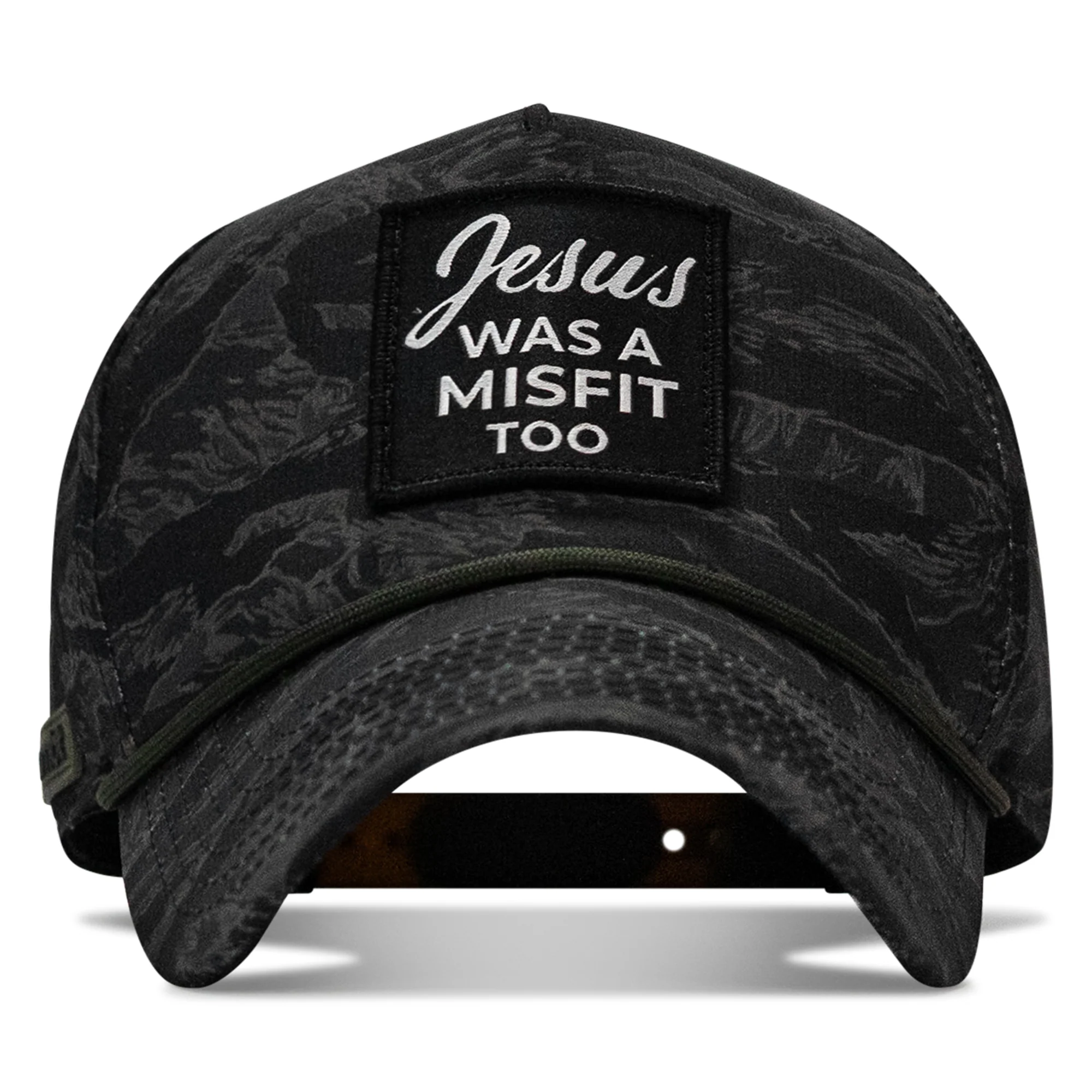 Jesus Was A Misfit Too Patch Weekender Snapback - Image 67