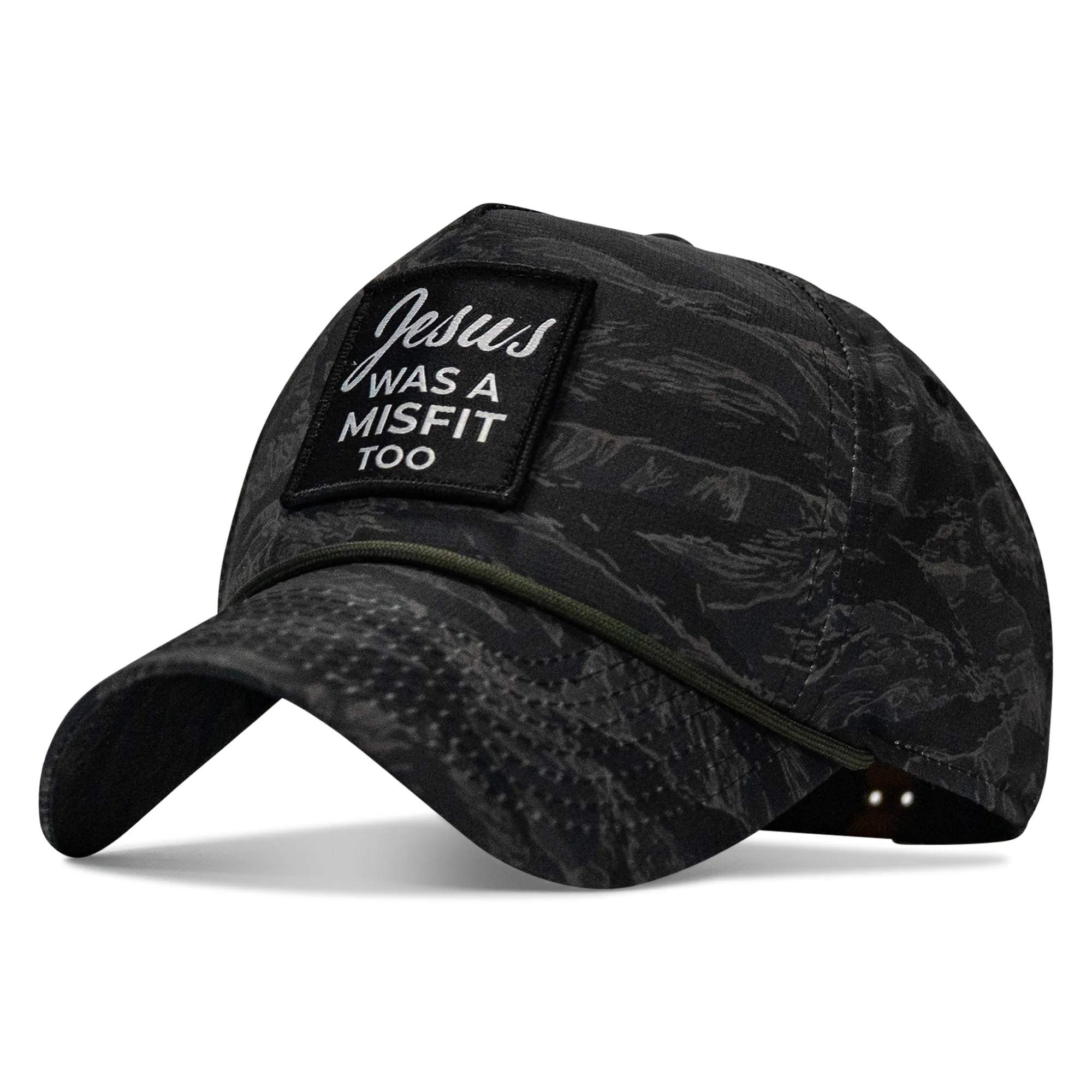 Jesus Was A Misfit Too Patch Weekender Snapback - Image 68