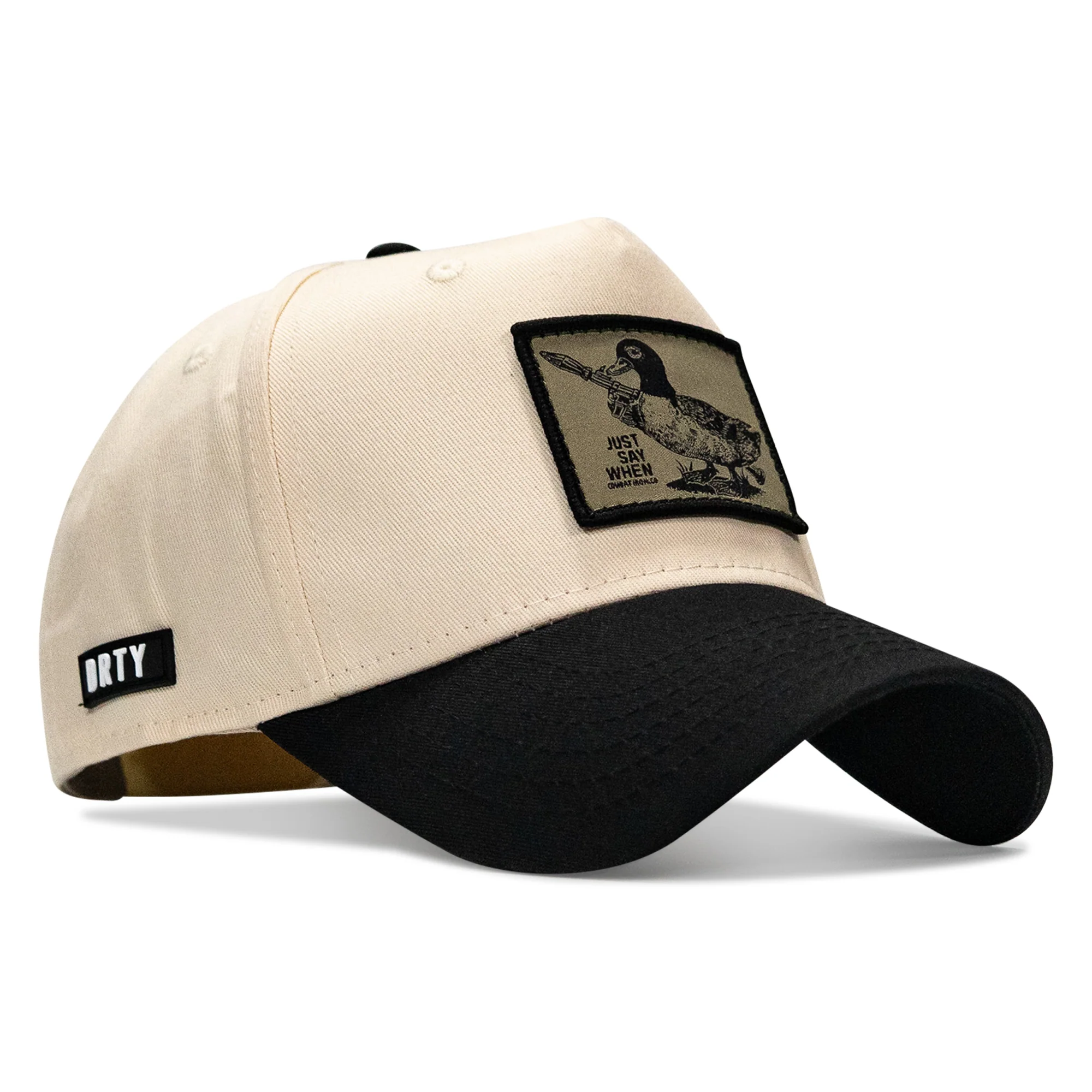 Just Say When Patch 5-Panel Workhorse Snapback Hat - Image 3