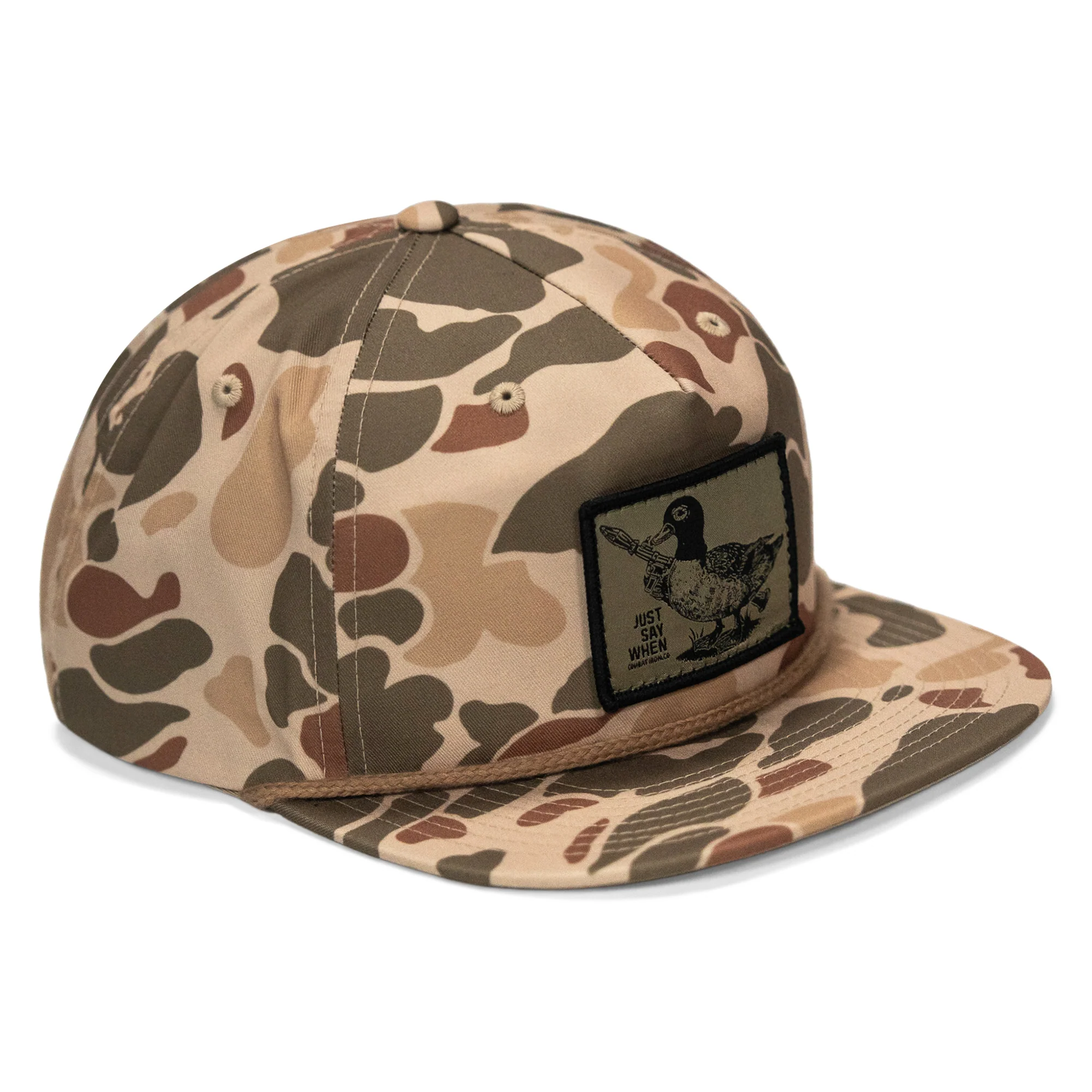 Just Say When Patch Flatbill Hat - Image 13